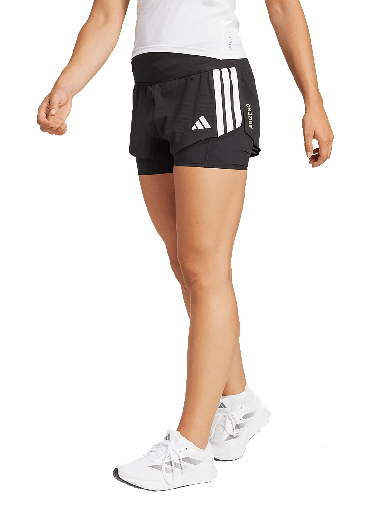 adidas Performance - ADIZERO 2i1 W - bėgimo šortai - black - 2