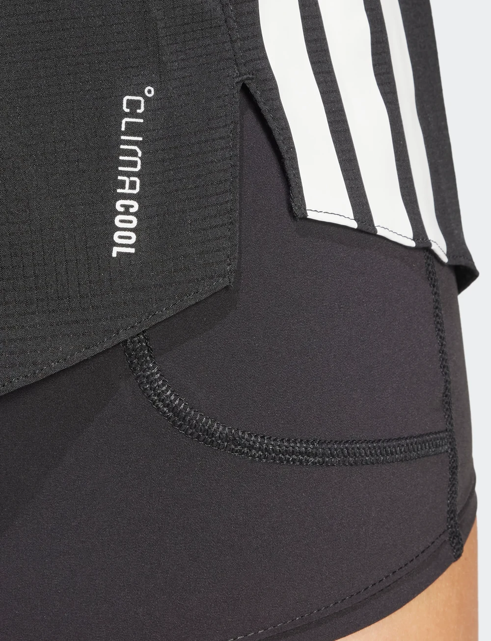 adidas Performance - ADIZERO 2i1 W - lühikesed jooksupüksid - black - 2