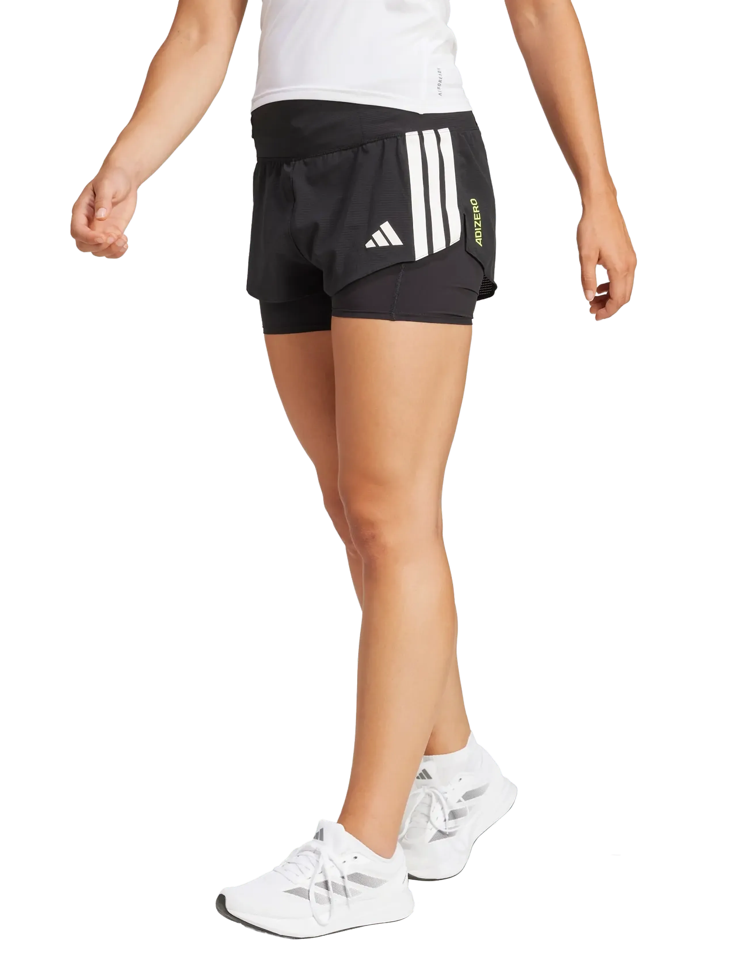 adidas Performance - ADIZERO 2i1 W - løpeshorts - black - 2