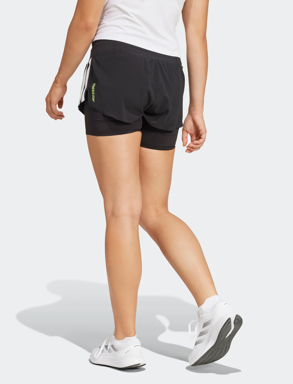 adidas Performance - ADIZERO 2i1 W - lühikesed jooksupüksid - black - 3