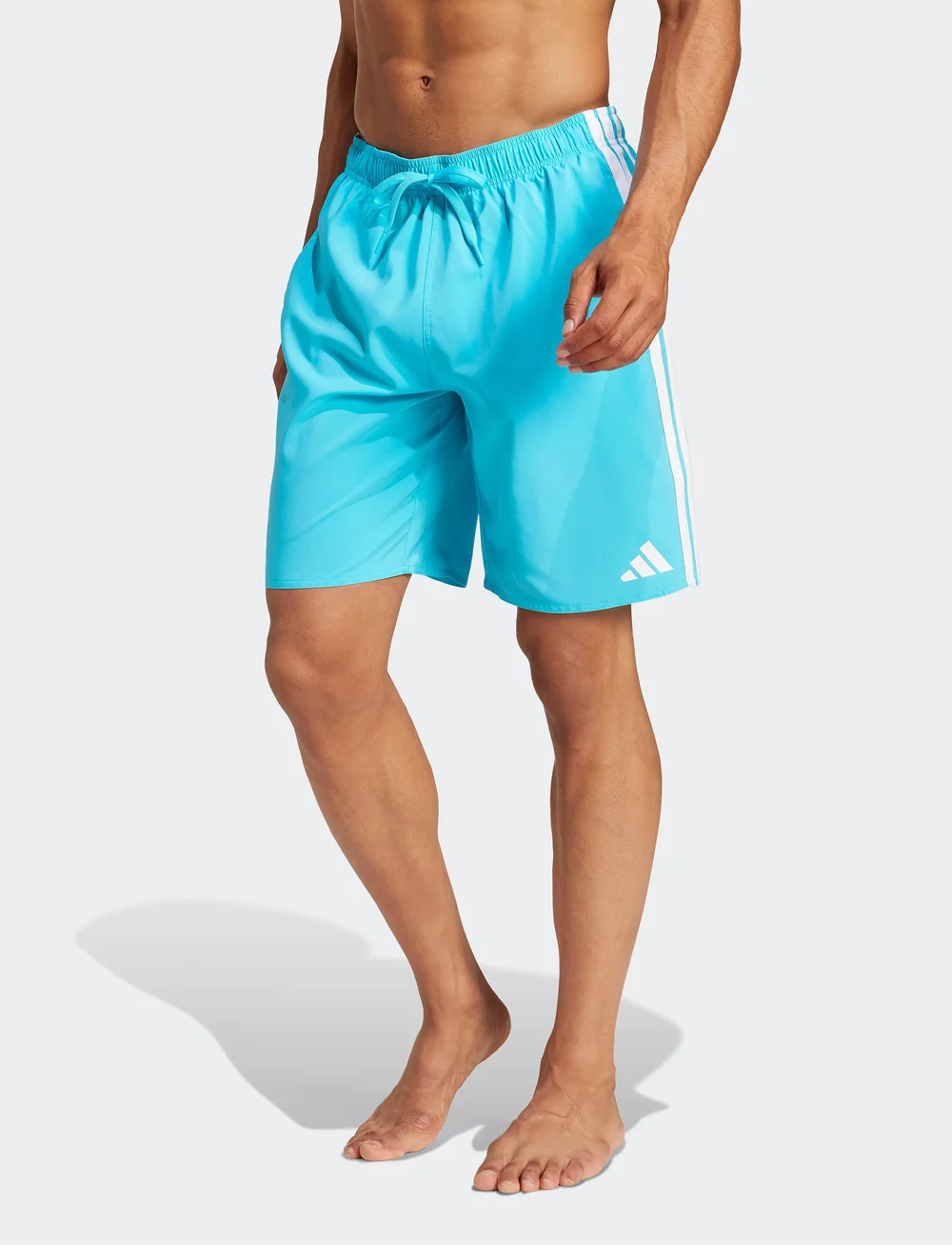 adidas Performance - 3S BLD SH 8IN - badehosen - luccya/white - 0