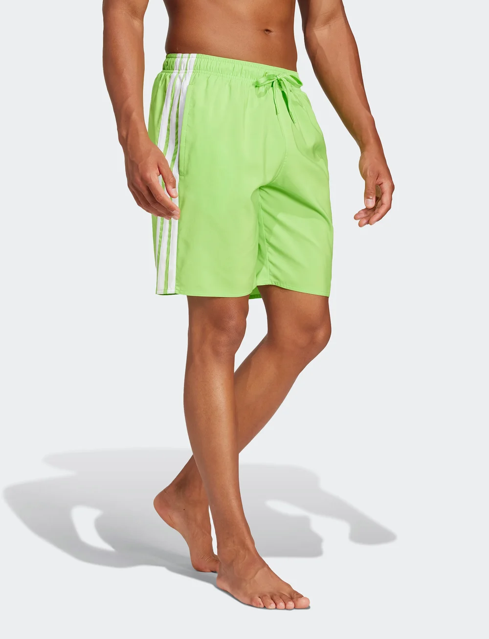 adidas Performance - 3S BLD SH 8IN - badehosen - teassg/white - 0