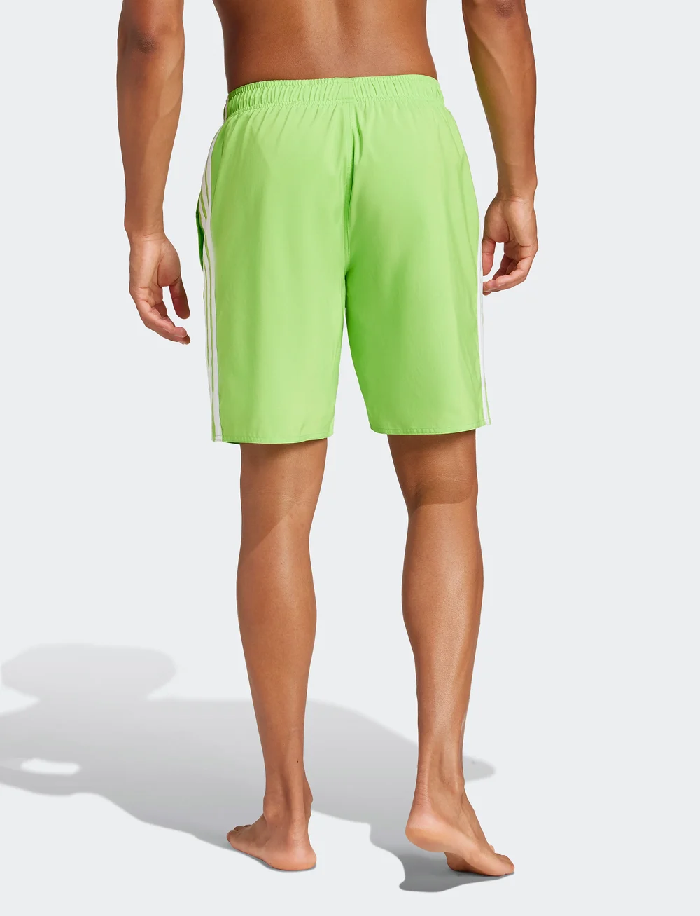 adidas Performance - 3S BLD SH 8IN - badehosen - teassg/white - 3