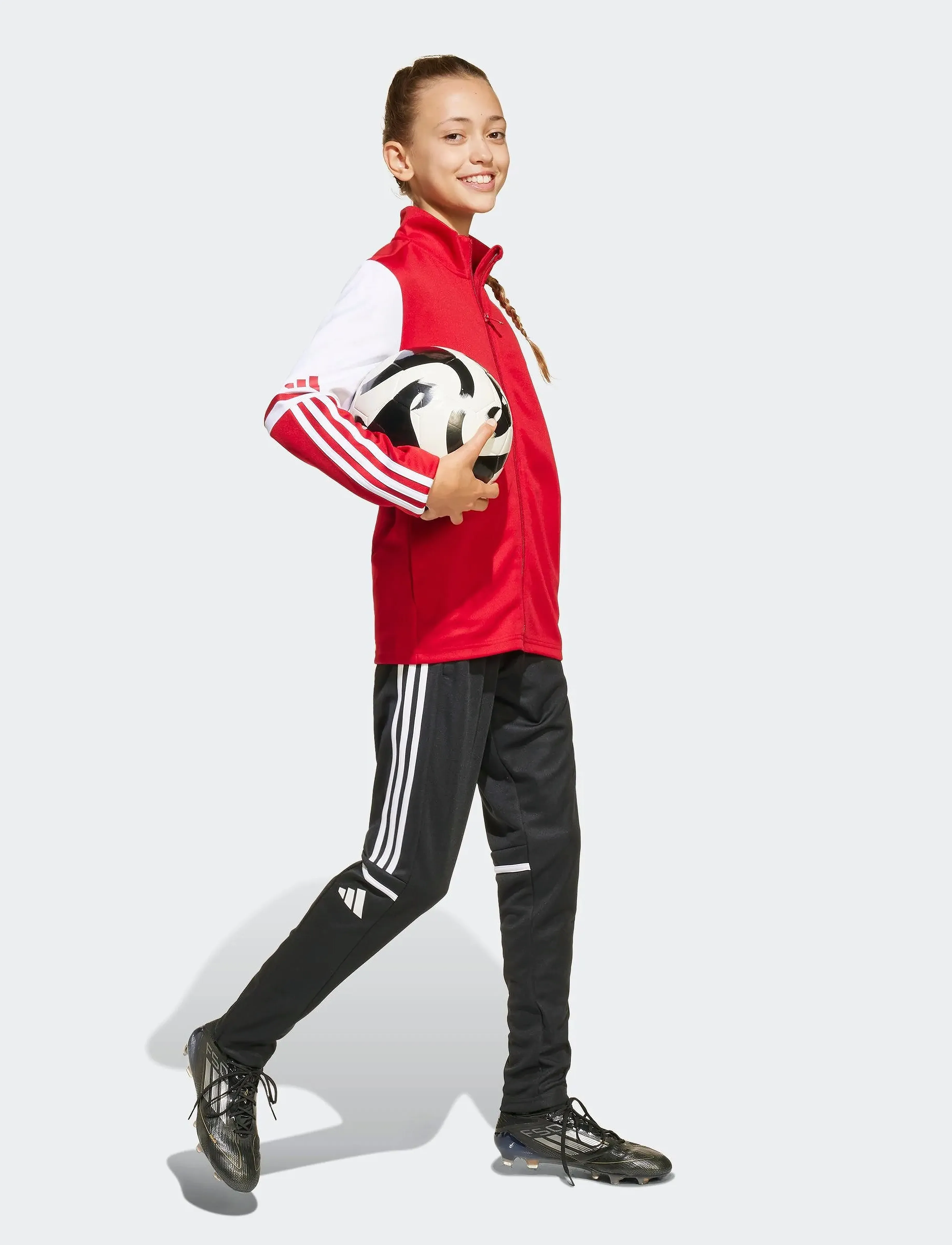 adidas Performance - SQ25 TR JKT Y - sweatshirts - tepore/white - 4