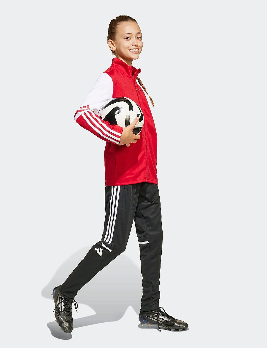 adidas Performance - SQ25 TR JKT Y - sweatshirts - tepore/white - 4