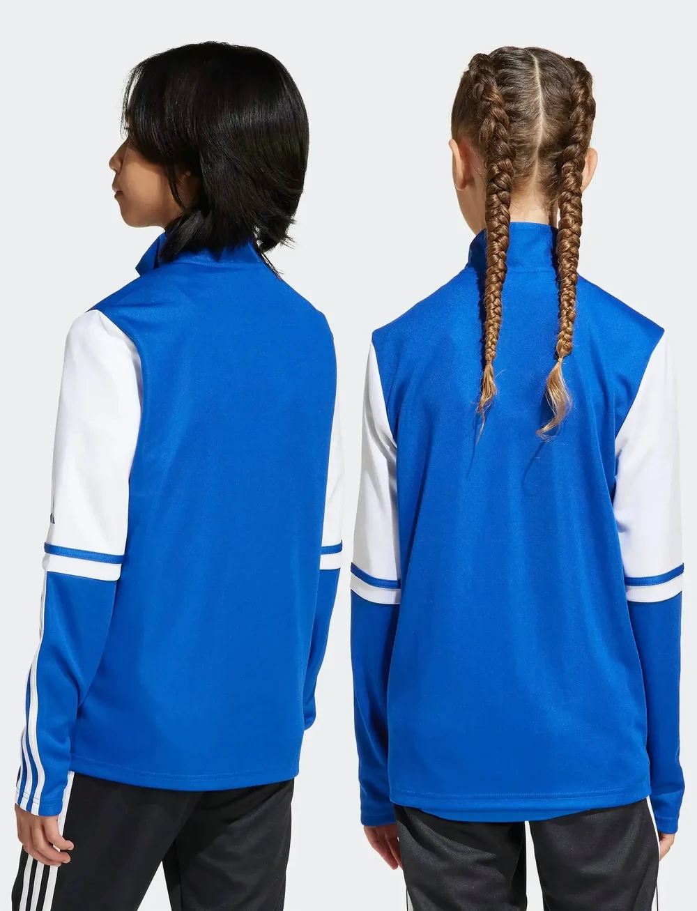 adidas Performance - SQ25 TR JKT Y - sweatshirts - royblu/white - 4