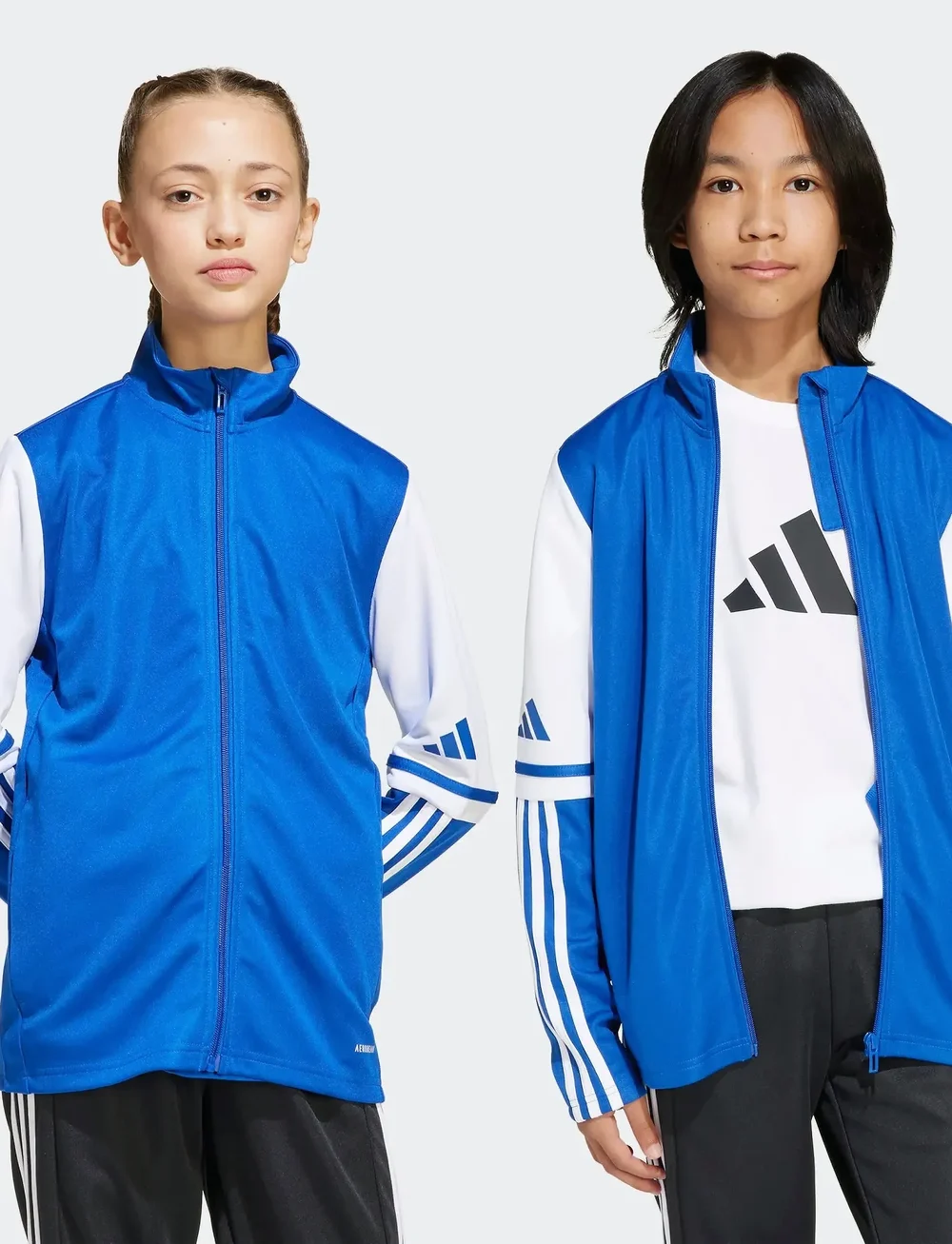adidas Performance - SQ25 TR JKT Y - sweatshirts - royblu/white - 5