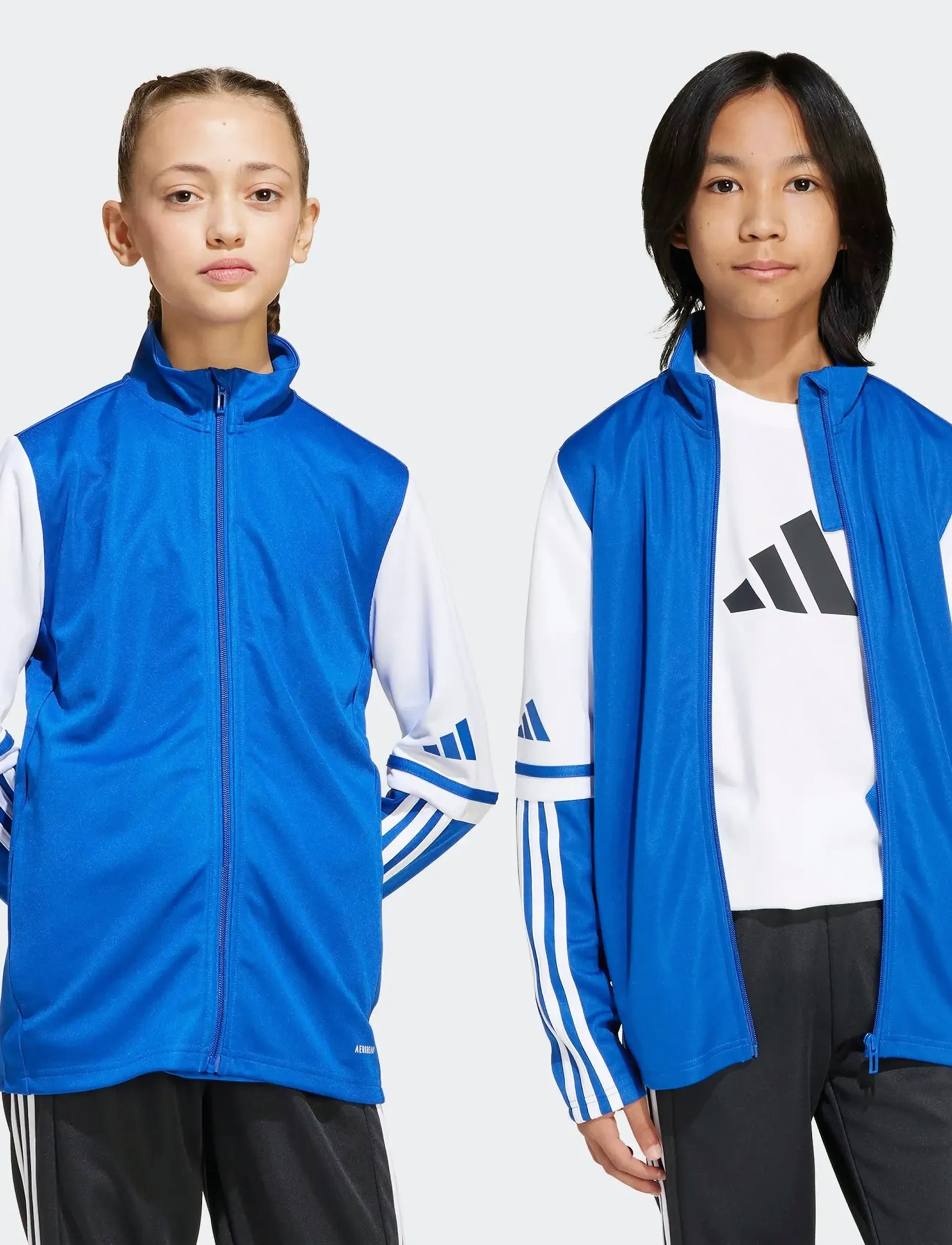 adidas Performance - SQ25 TR JKT Y - sweatshirts - royblu/white - 5