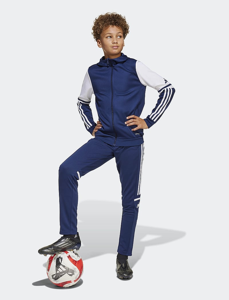 adidas Performance - SQ25 HOOD Y - džemperi ar kapuci - tenabl/white - 2