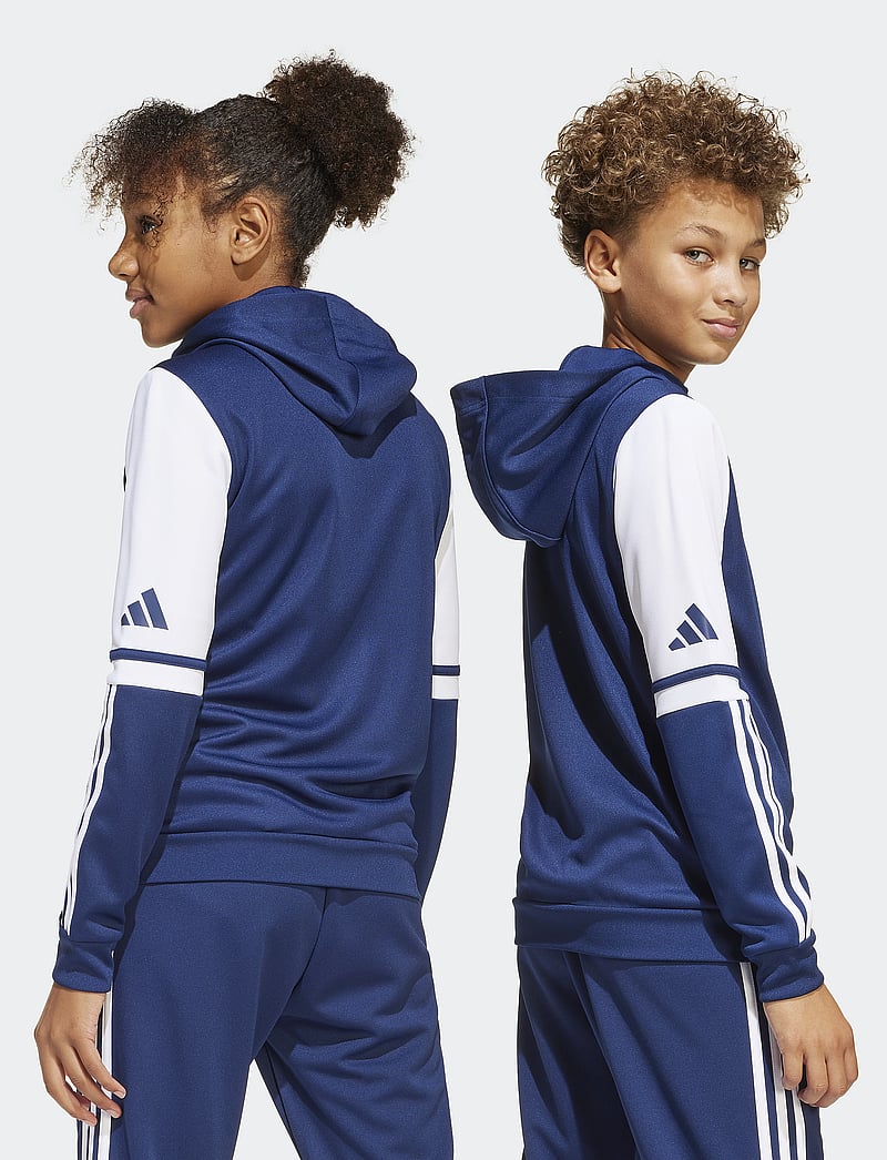 adidas Performance - SQ25 HOOD Y - džemperi ar kapuci - tenabl/white - 3