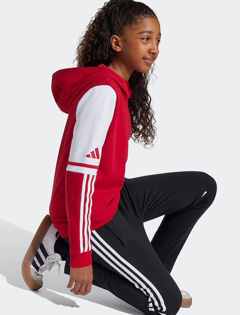 adidas Performance - SQ25 SW HOOD Y - huvtröjor - tepore/white - 2