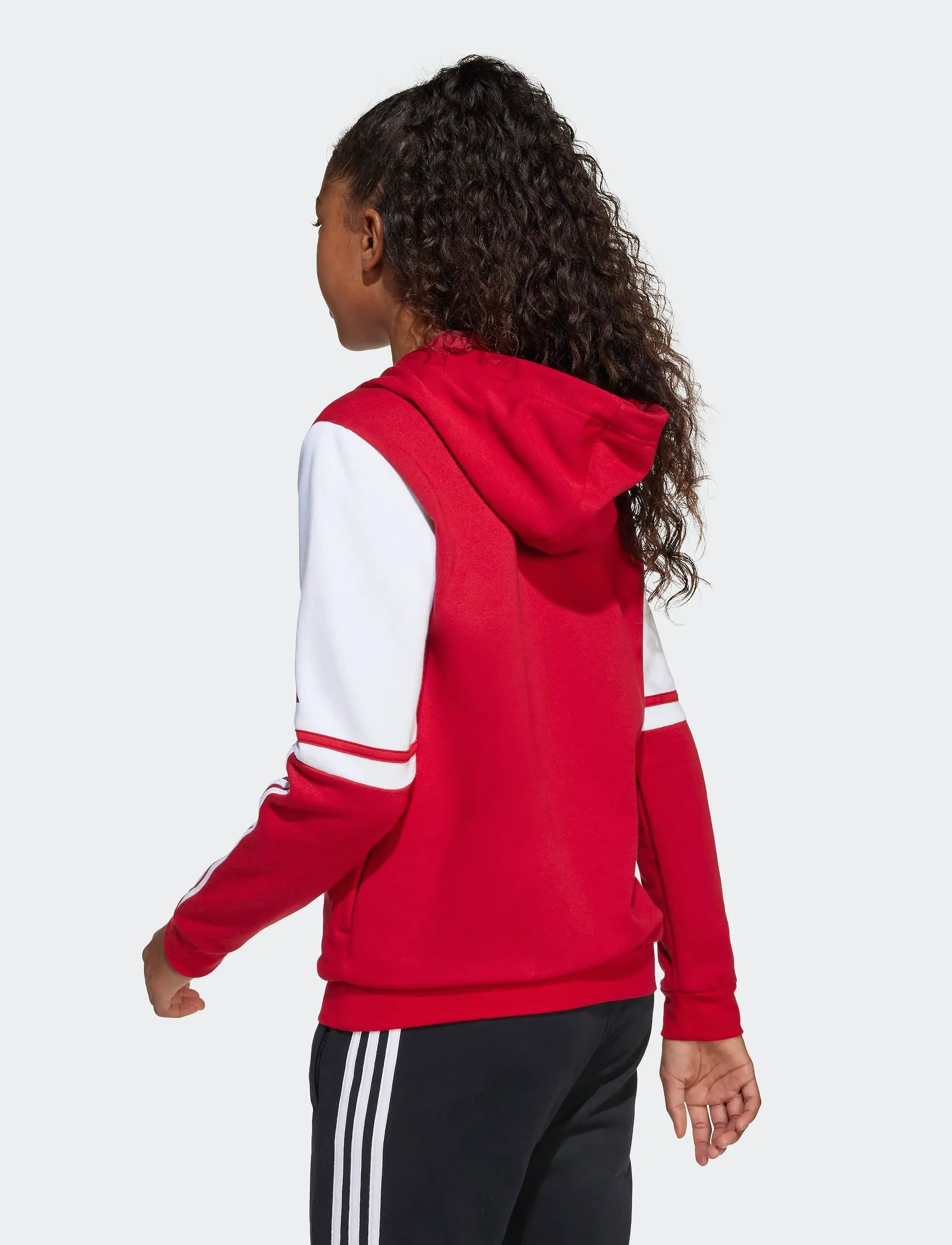 adidas Performance - SQ25 SW HOOD Y - kapuzenpullover - tepore/white - 3