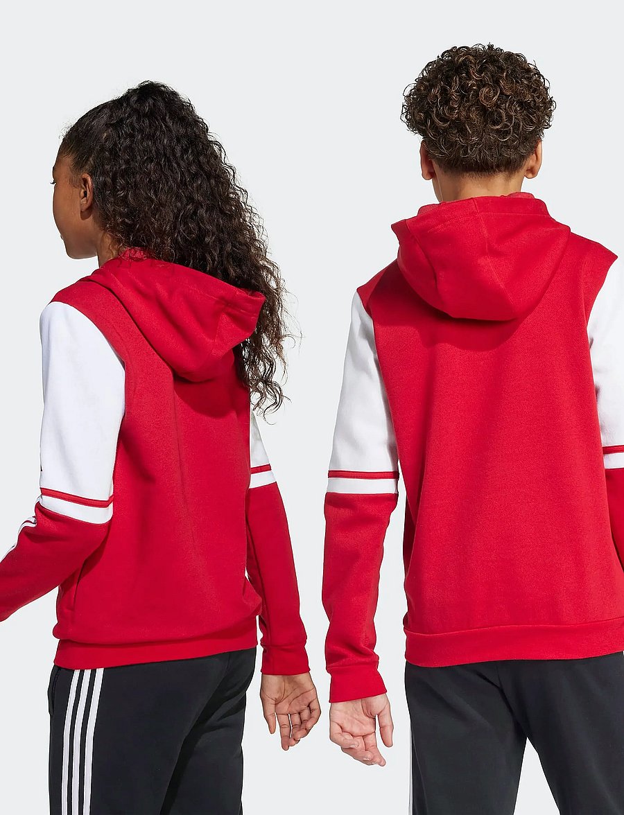 adidas Performance - SQ25 SW HOOD Y - kapuzenpullover - tepore/white - 5