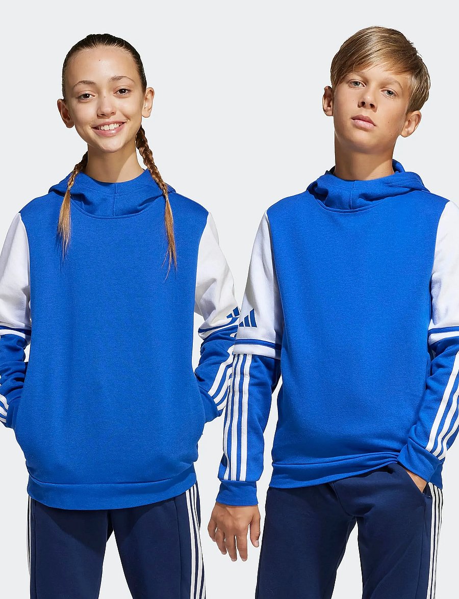 adidas Performance - SQ25 SW HOOD Y - kapuutsiga dressipluusid - royblu/white - 4