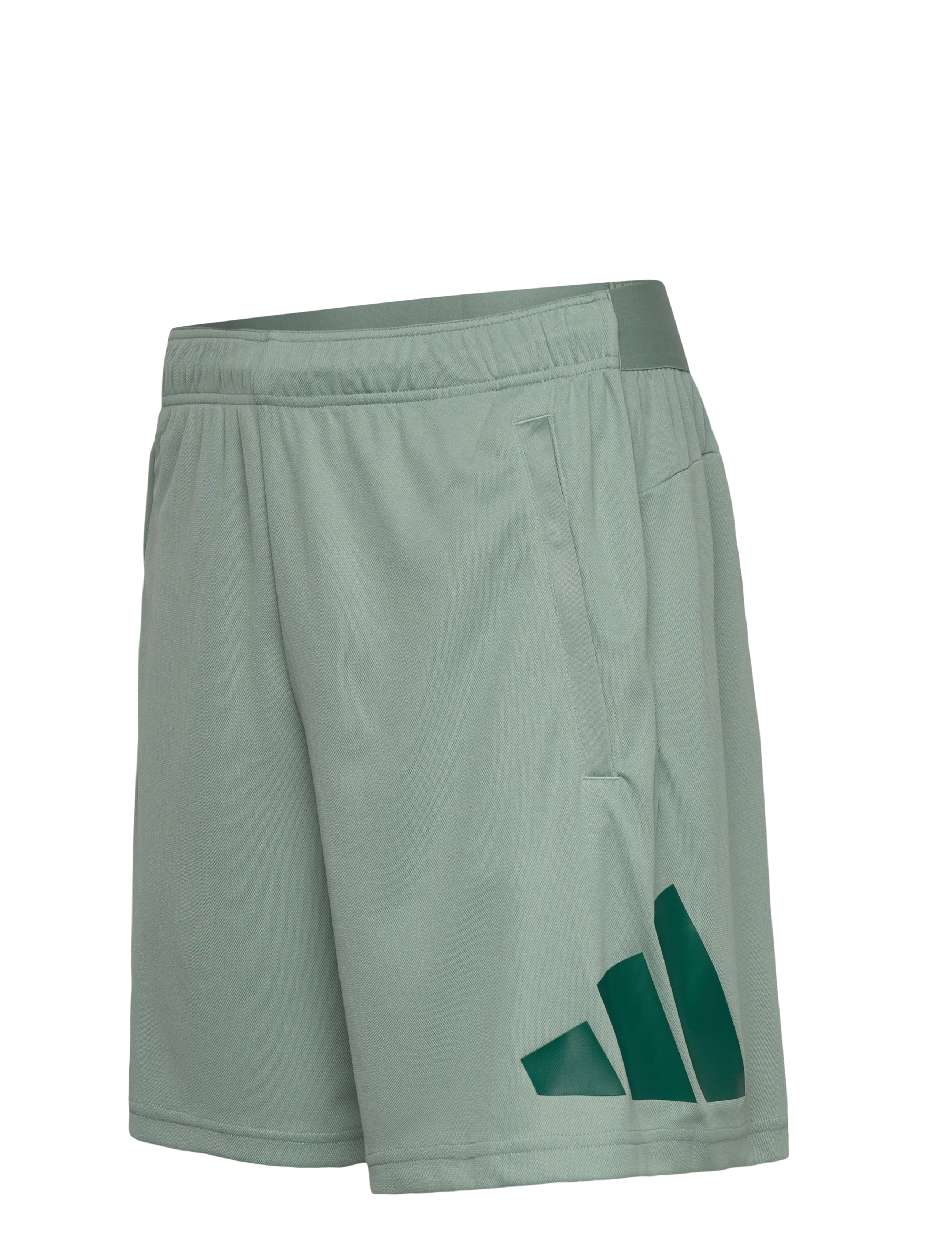 adidas Performance - TR-ES LOGO SHO - spodenki treningowe - silgrn/cgreen - 3