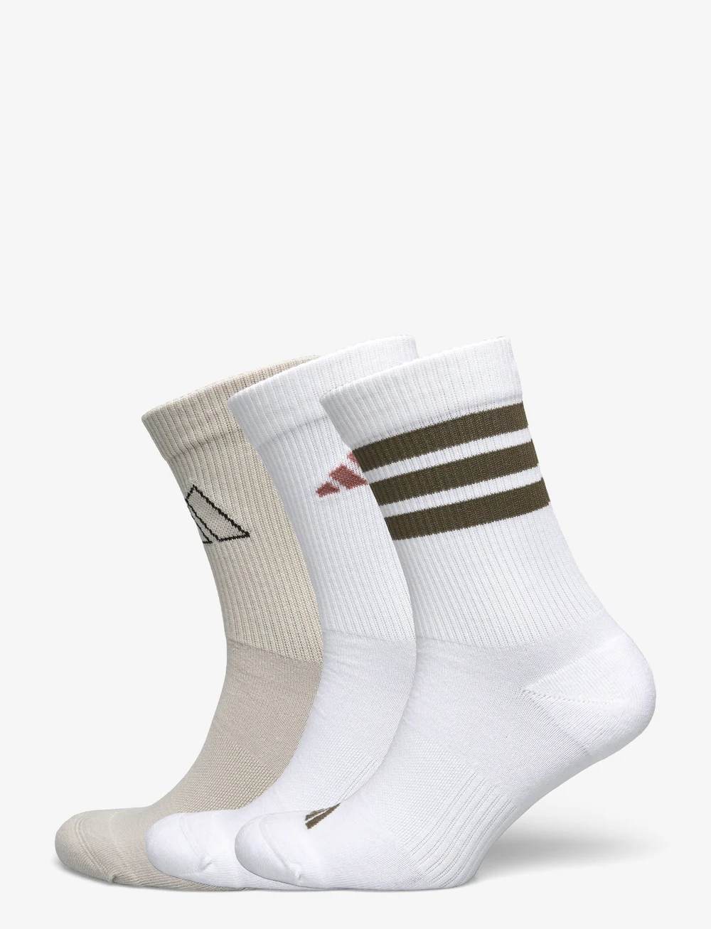 adidas Performance - LOGO PACK 3PP - sportinės kojinės - white/white/wonalu - 0