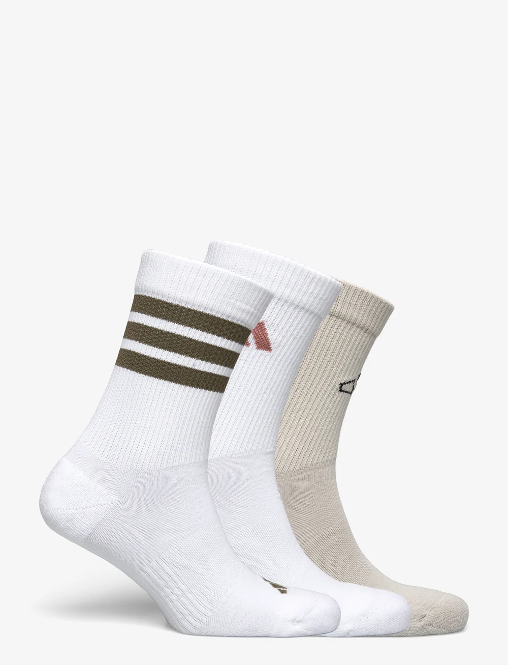 adidas Performance - LOGO PACK 3PP - sportinės kojinės - white/white/wonalu - 1