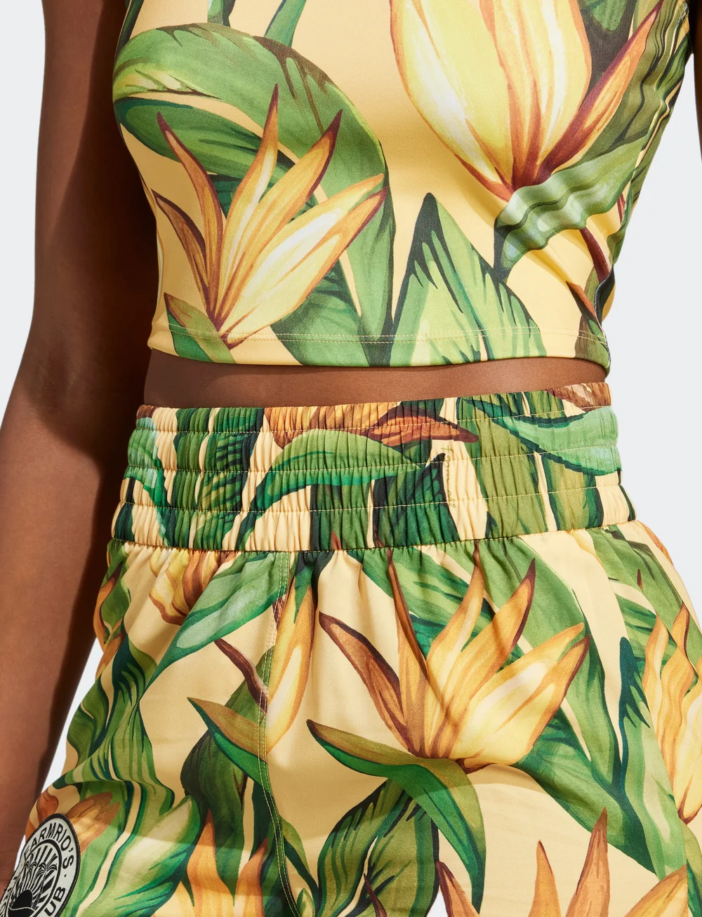 adidas Performance - FARM SHORTS - trainingsshorts - semspa/bogold/seflgr - 4