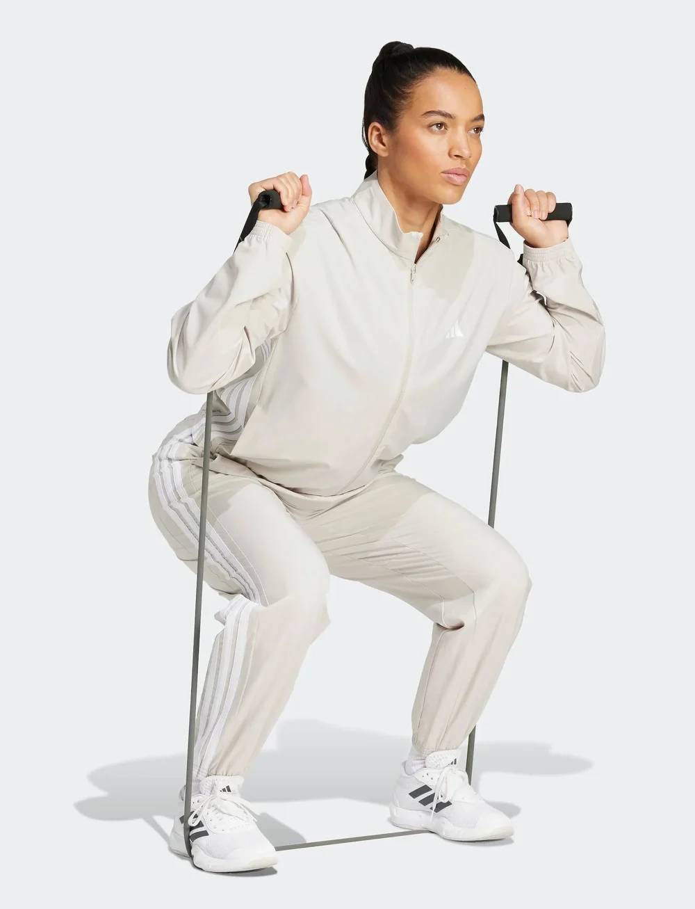 adidas Performance - WE 3S WOVEN PT - spodnie treningowe - wonalu/white - 5