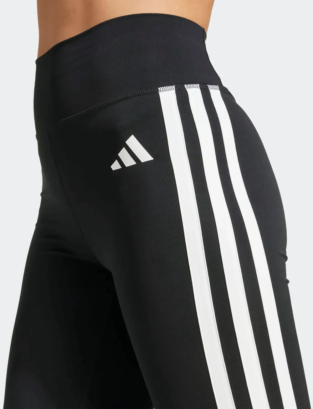 adidas Performance - OPT ESS 3S FLAR - tights - black/white - 4
