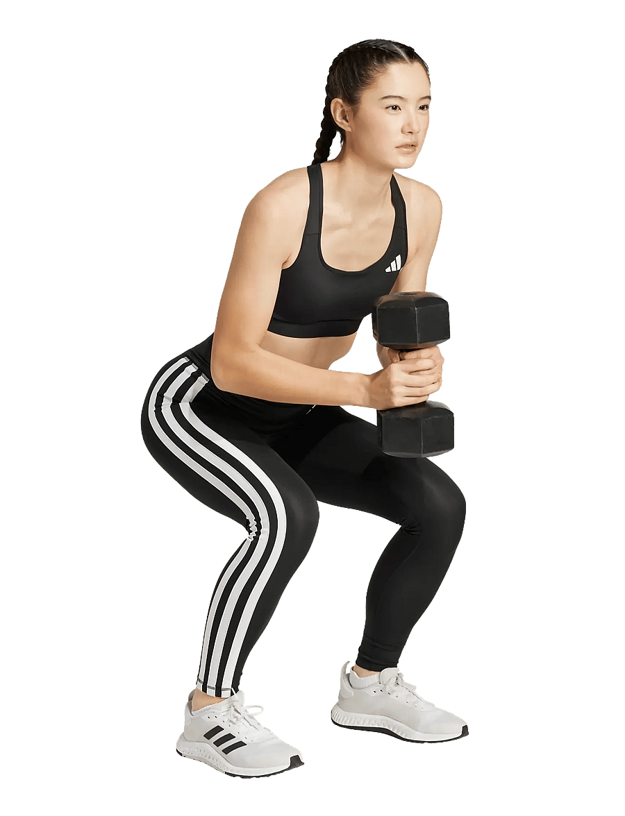 adidas Performance - OPT ESS 3S L - täispikkus - black/white - 0