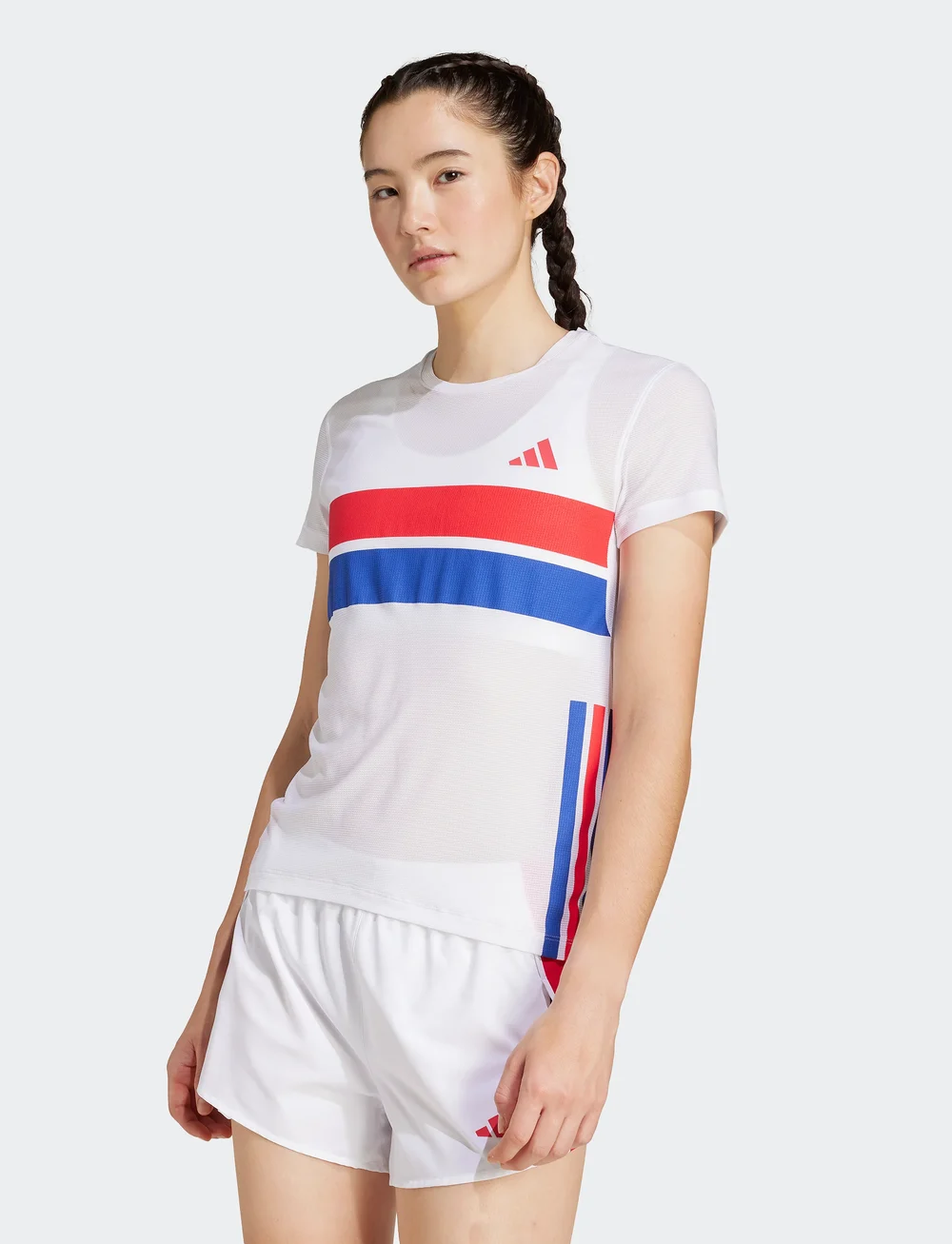 adidas Performance - ADIZERO R T W - t-shirts - white - 4