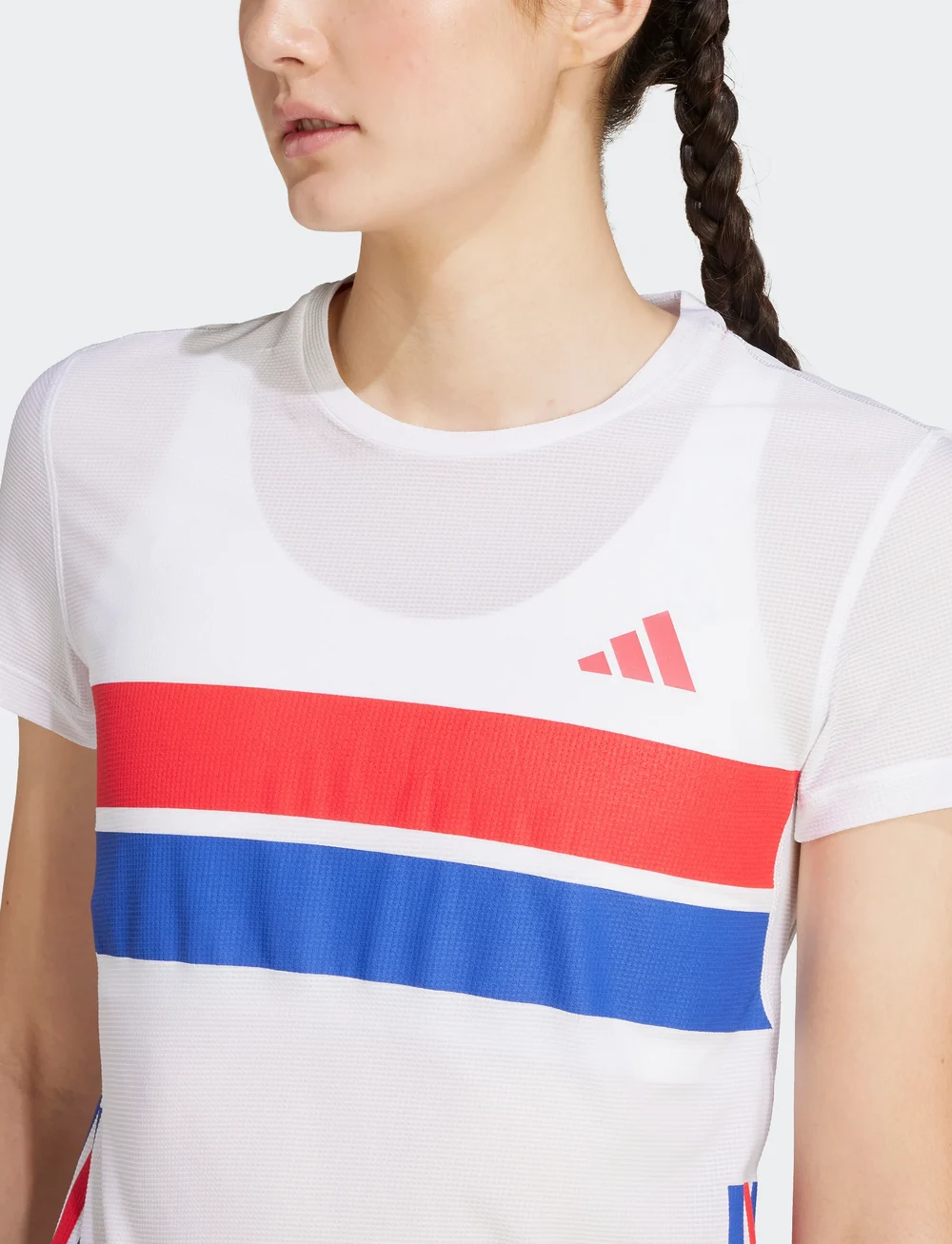 adidas Performance - ADIZERO R T W - t-shirts - white - 5