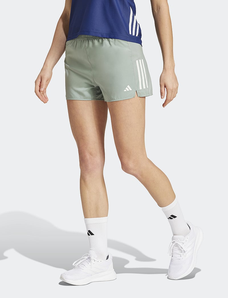 adidas Performance - OTR B SHORT - lühikesed jooksupüksid - silgrn - 0