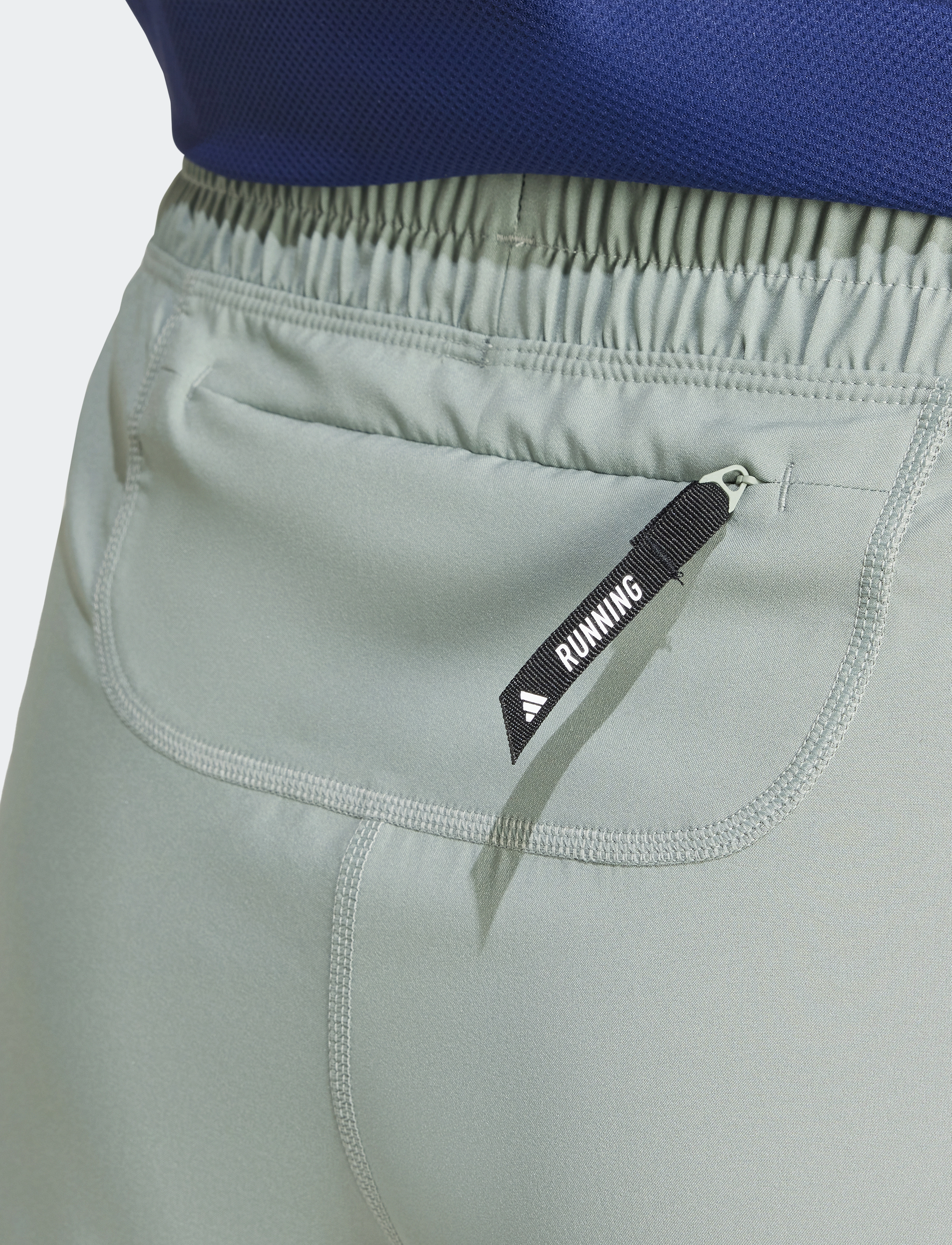 adidas Performance - OTR B SHORT - løbeshorts - silgrn - 3
