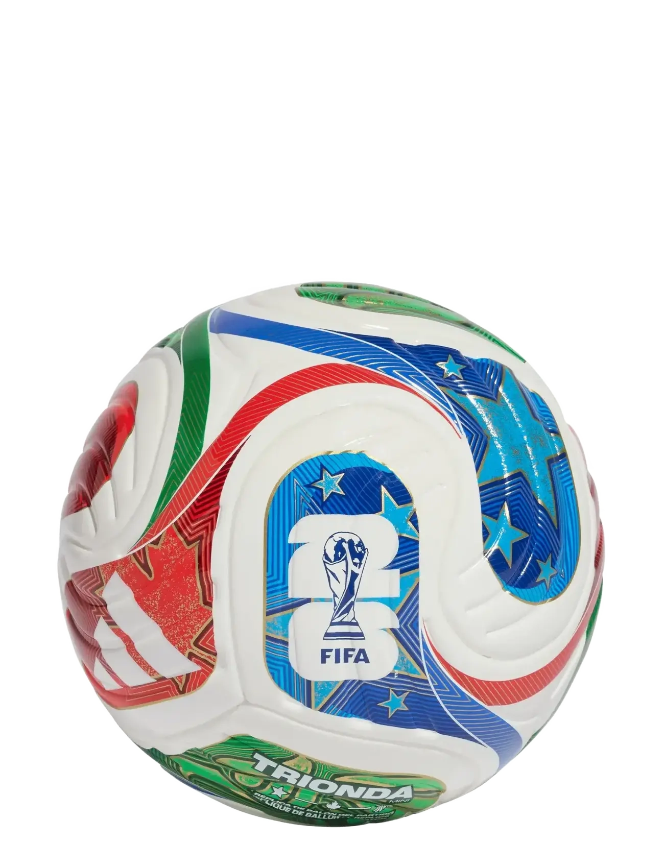 adidas Performance WC MINI - Voetbal - WHITE/ROYBLU/SOLBLU/P / multi