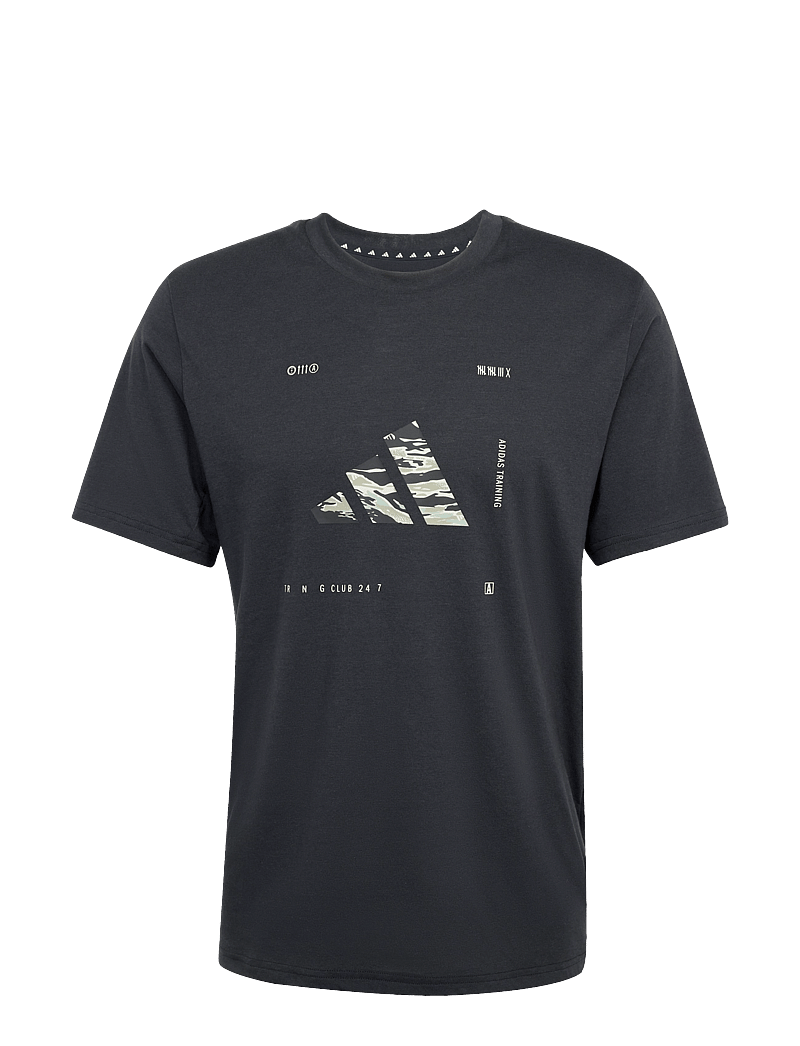 adidas Performance - M BOX LOGO G T - t-särgid - black - 1