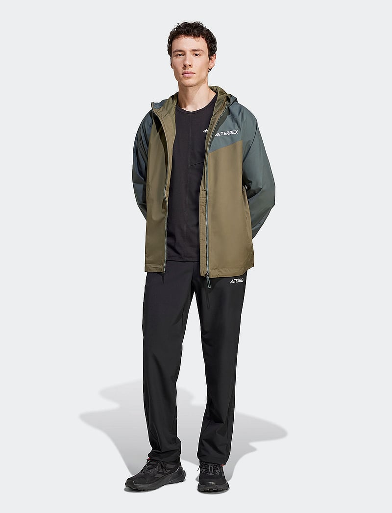 adidas Performance - MULTI 2L RAIN J - välijoped - olistr/legivy - 2