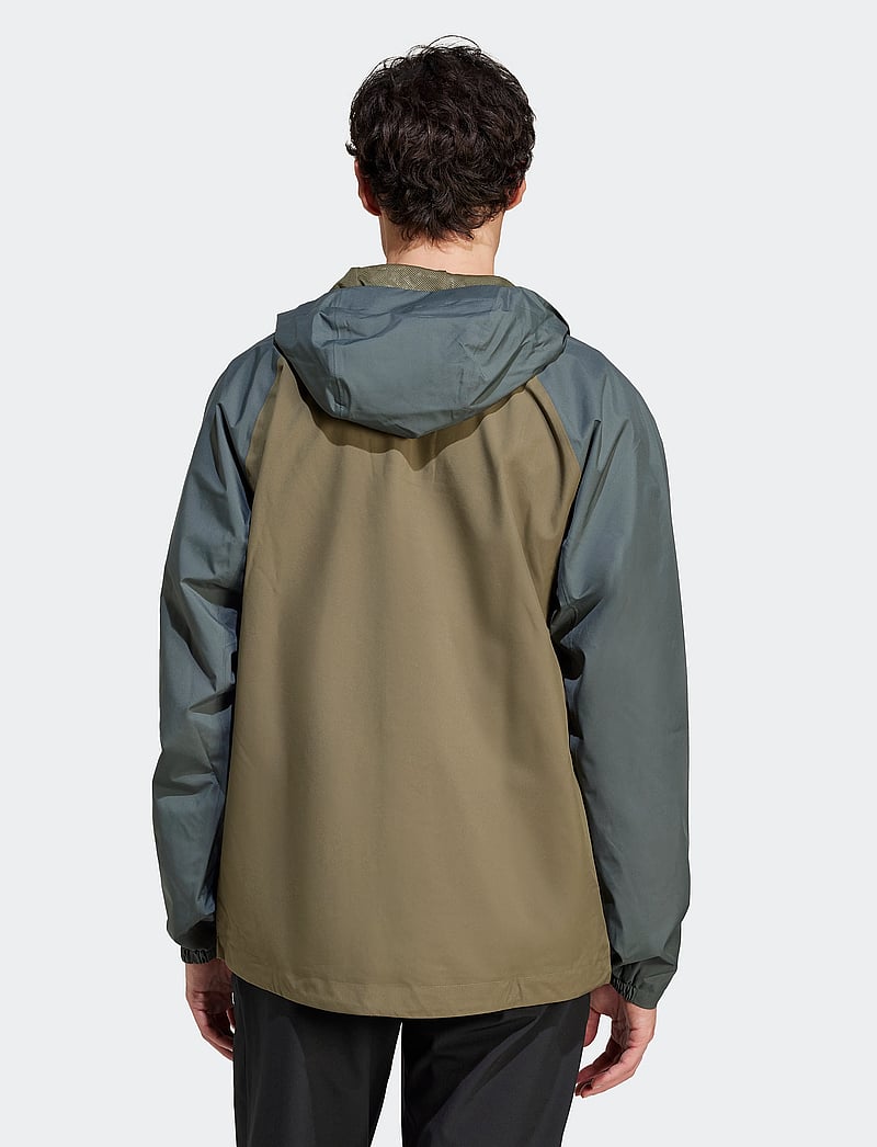 adidas Performance - MULTI 2L RAIN J - välijoped - olistr/legivy - 4