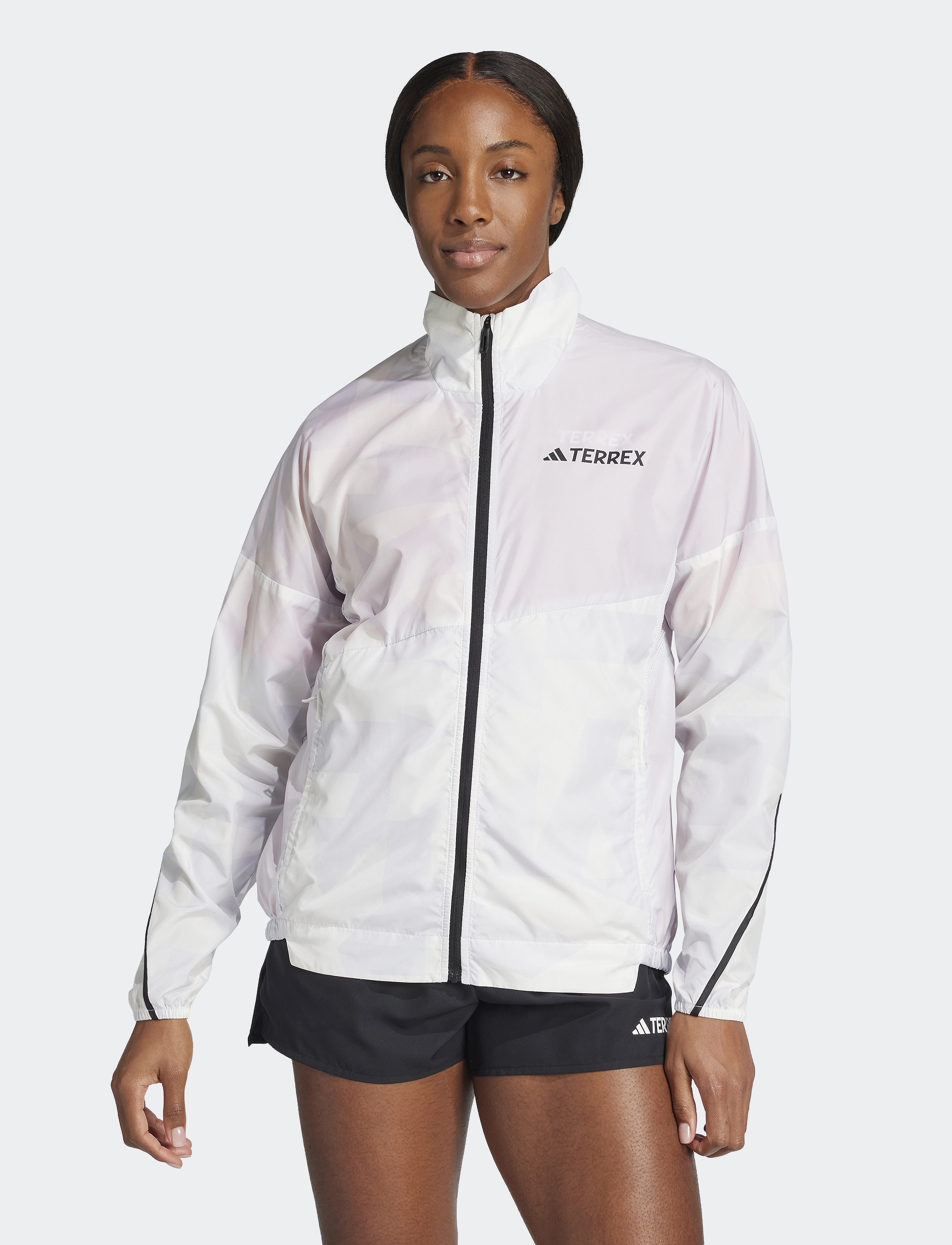 adidas Performance - W MT P WIND J - dshgry/white - 3