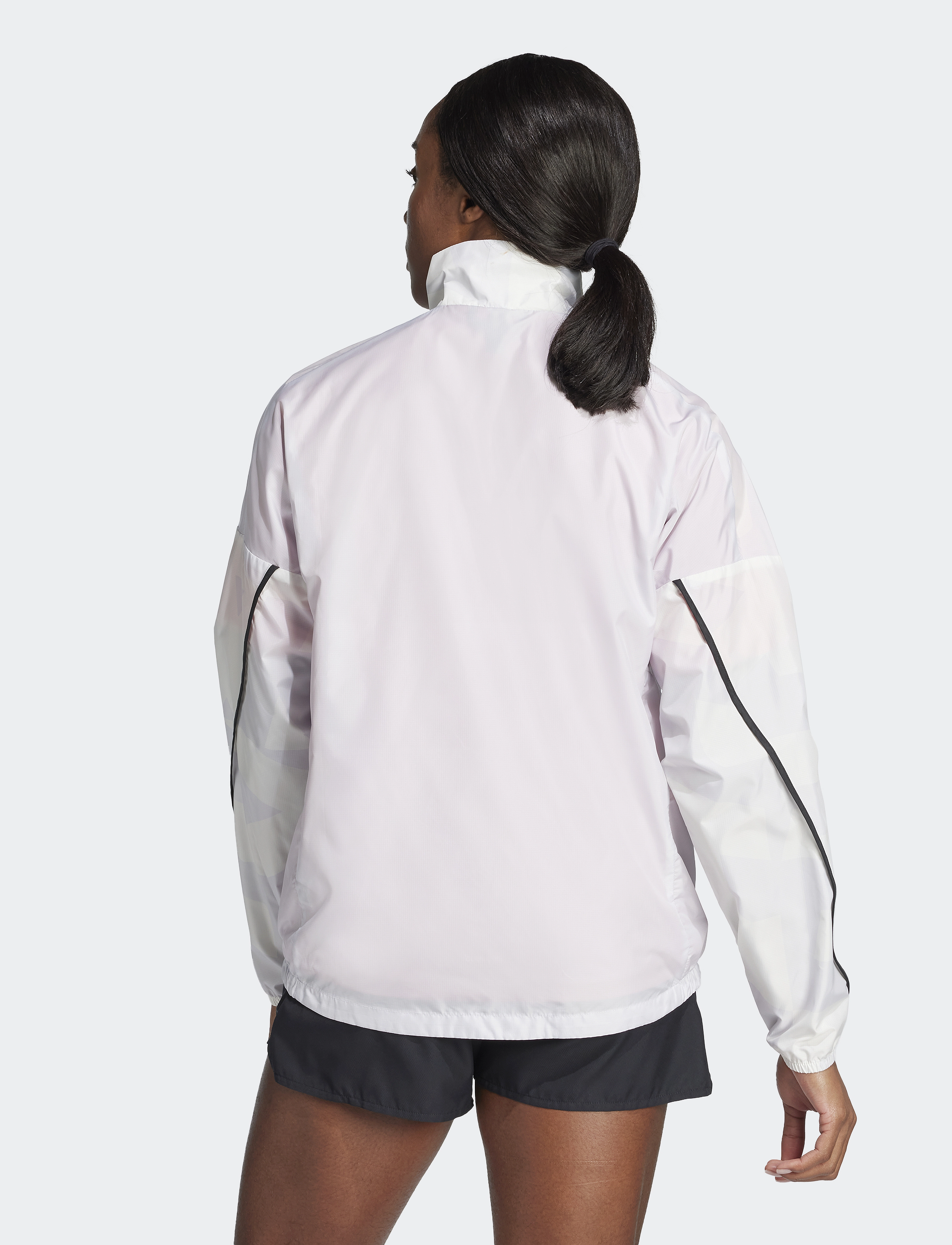 adidas Performance - W MT P WIND J - dshgry/white - 4