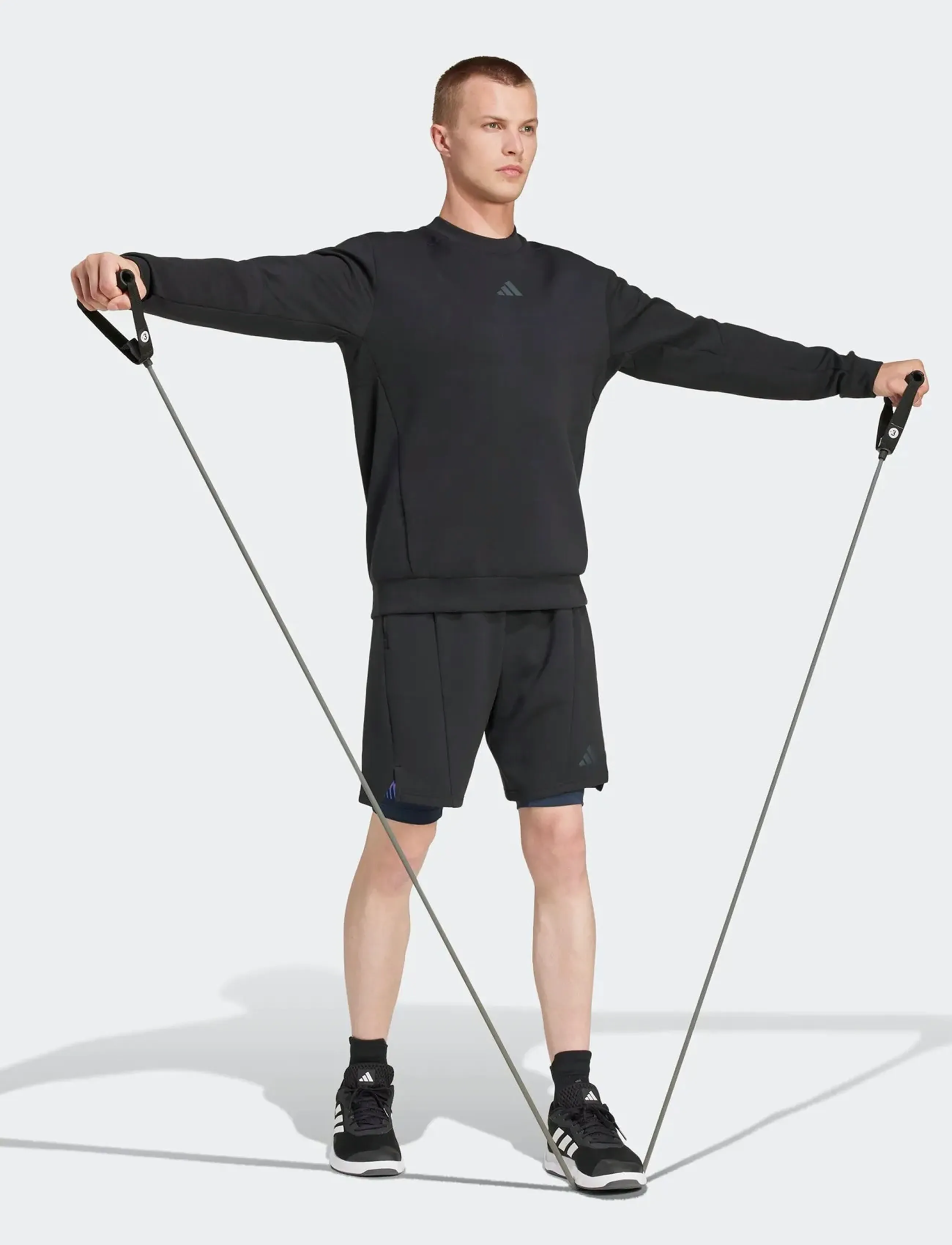 adidas Performance - D4T KNIT SHORT - nederdelar - black - 0