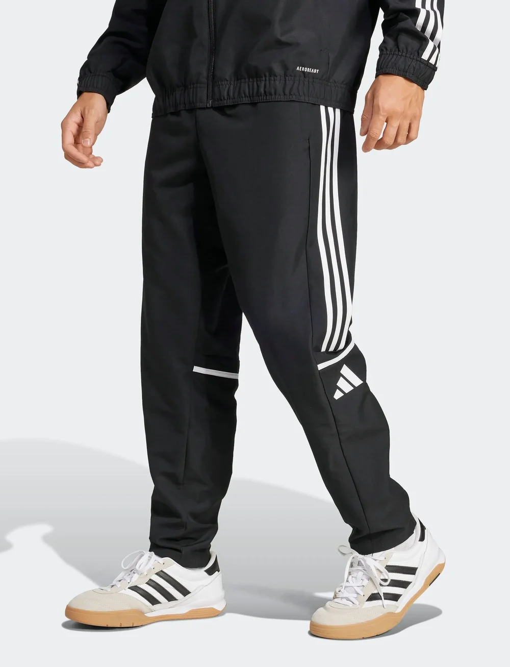 adidas Performance - SQ25 PRE PNT M - trainingshosen - black/white - 3