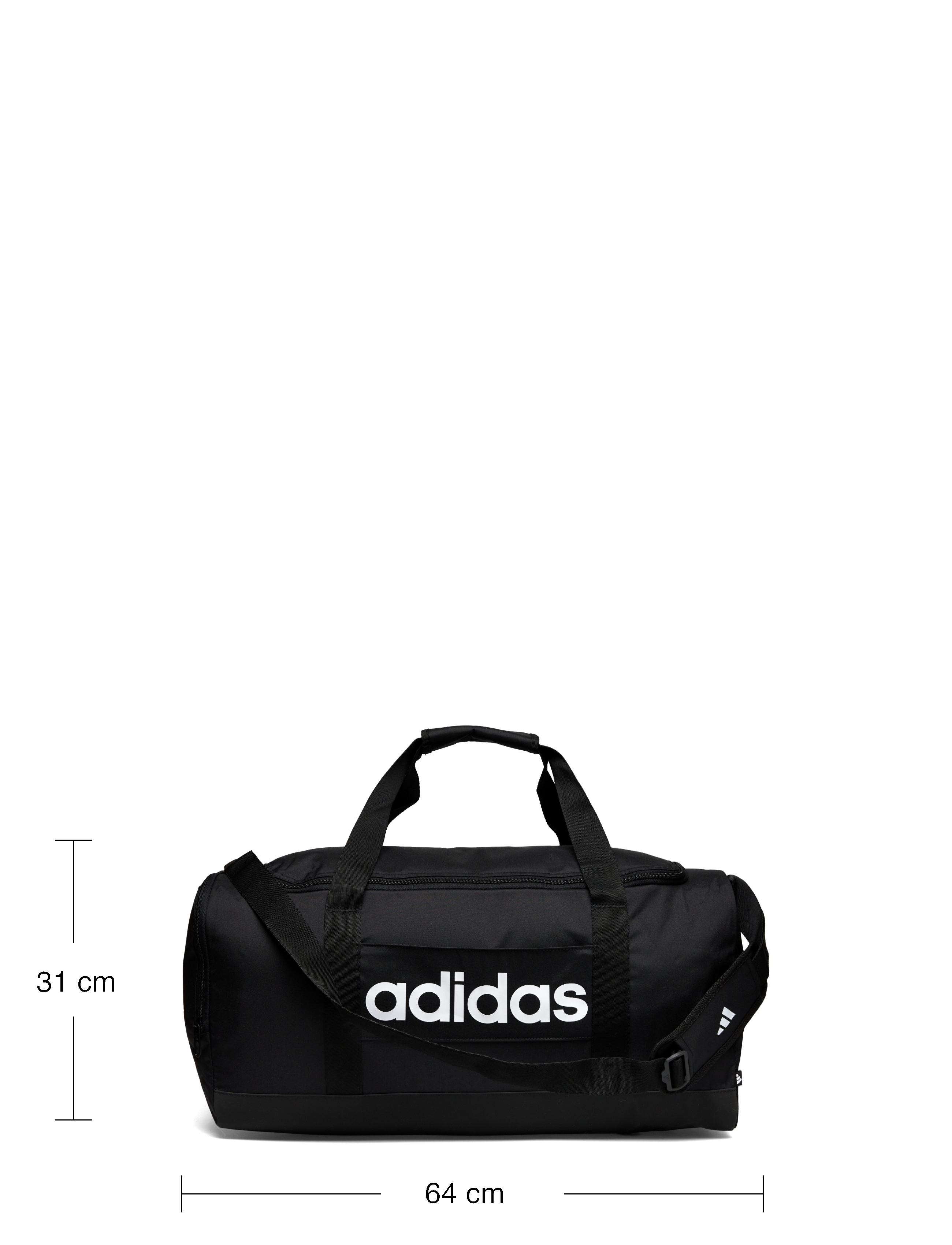 adidas Performance - LINEAR DUFFEL M - lowest prices - black/black/white - 3