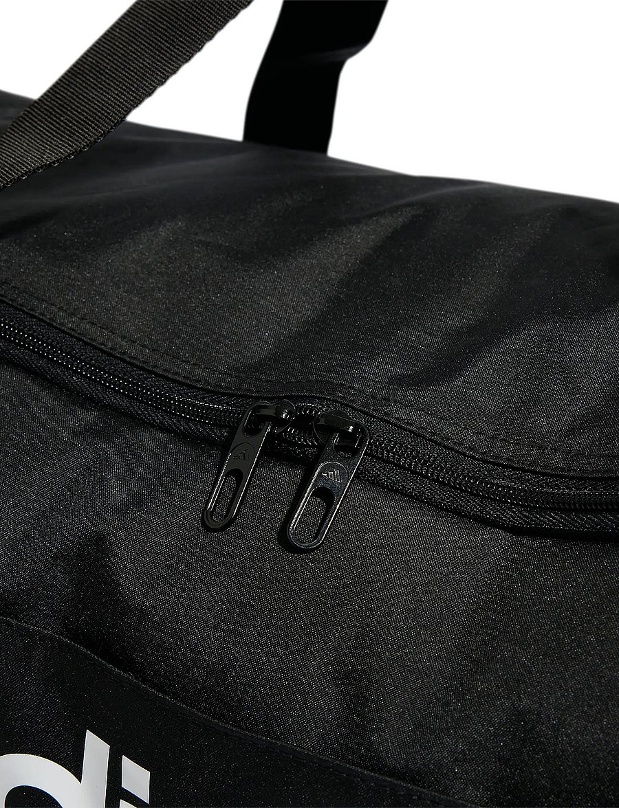 adidas Performance - LINEAR DUFFEL M - træningstasker - black/black/white - 5