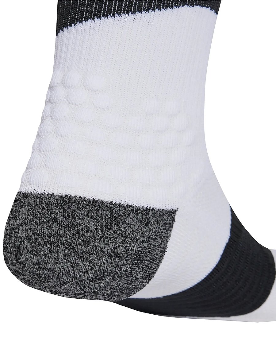 adidas Performance - RUNxBOOST Sock - treningssokker - white/black/white - 4