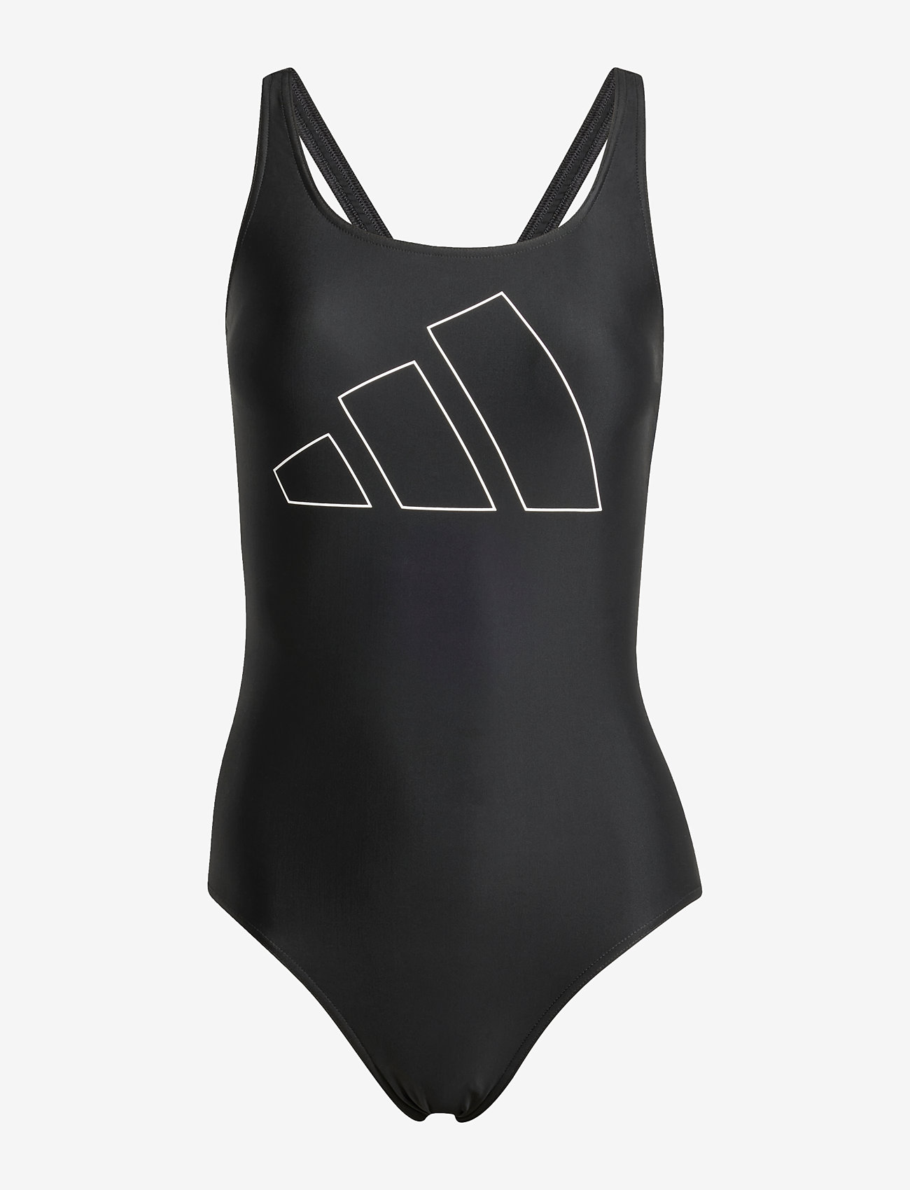 adidas Performance - BIG BARS SUIT - sportsbadetøj - black/white - 1