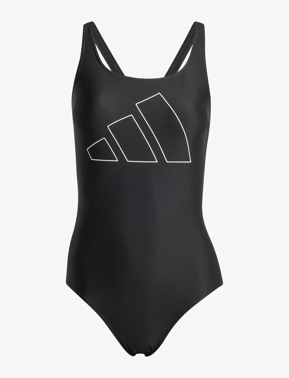 adidas Performance - BIG BARS SUIT - sport-bademode - black/white - 1