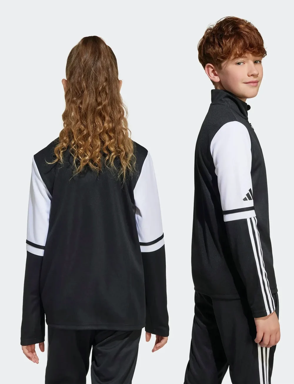 adidas Performance - SQ25 TR TOP Y - sweatshirts - black/white - 5