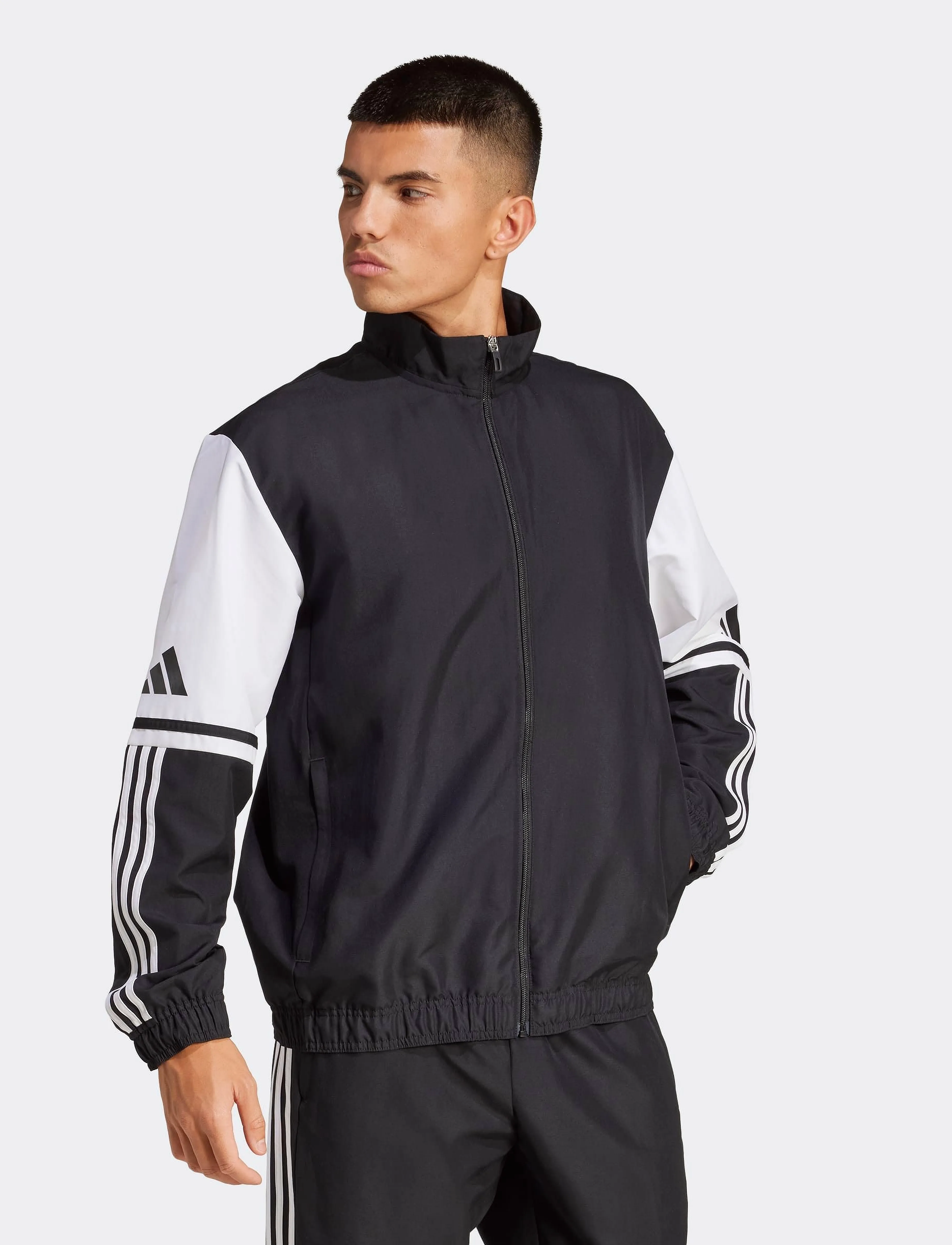 adidas Performance Sq25 Pre Jkt, S, Black, Sport Jackets > Sport Training Jackets, Herre