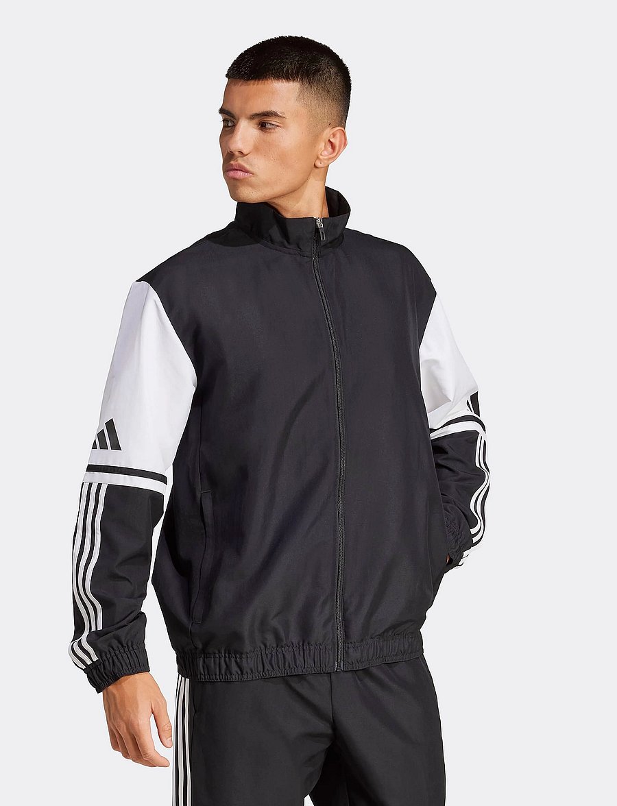 adidas Performance - SQ25 PRE JKT - dressipluusid - black/white - 0