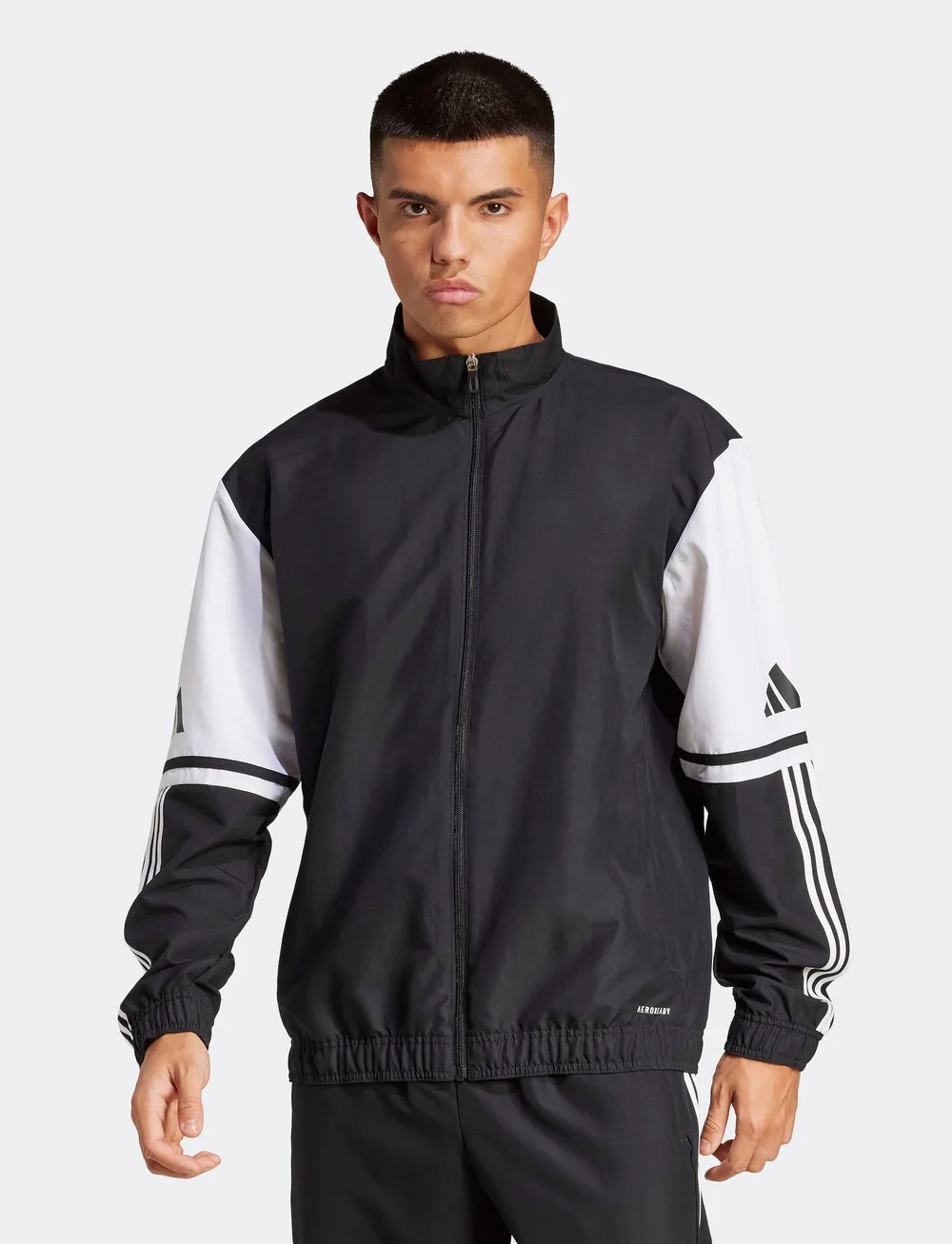adidas Performance - SQ25 PRE JKT - sweatshirts - black/white - 3