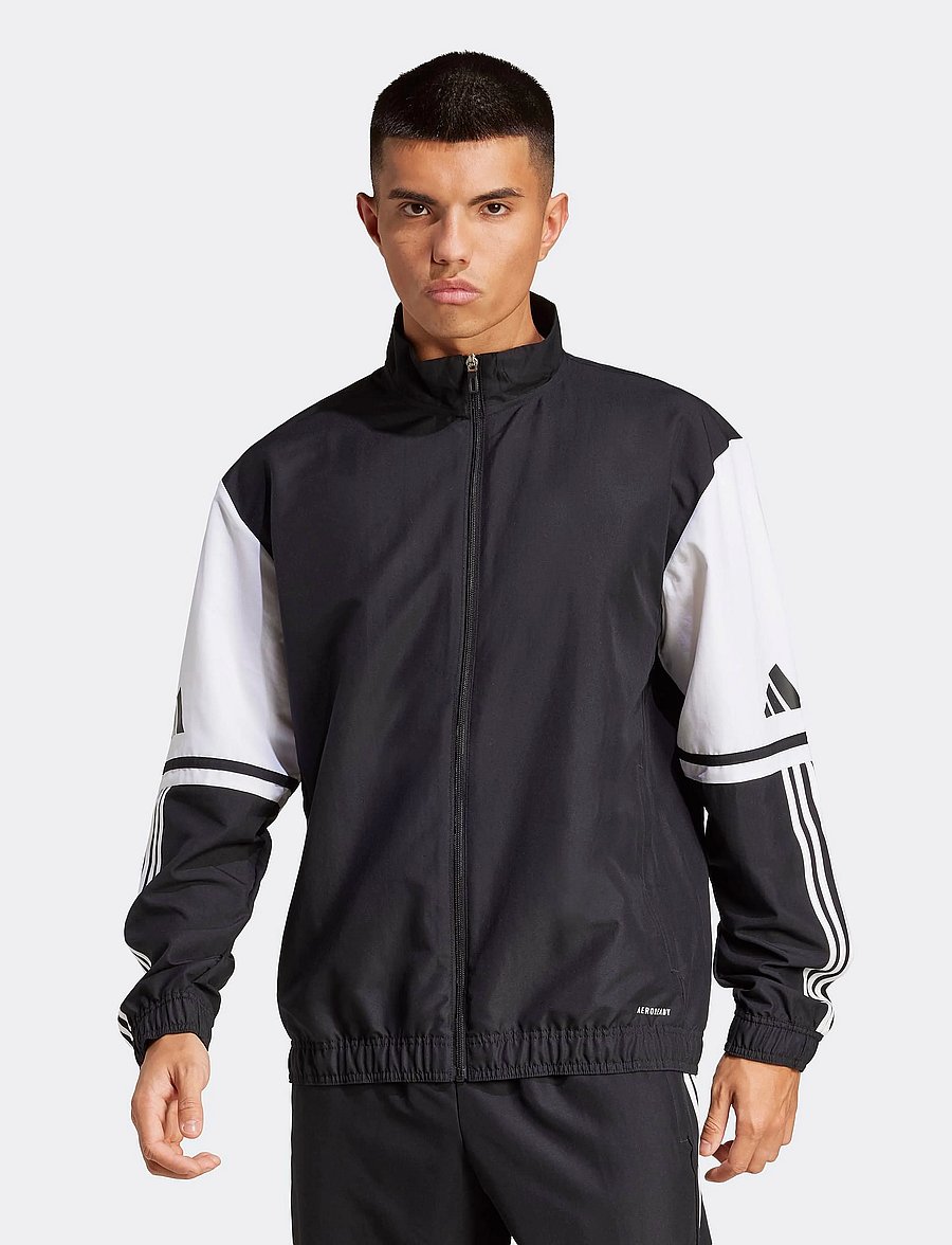 adidas Performance - SQ25 PRE JKT - dressipluusid - black/white - 3