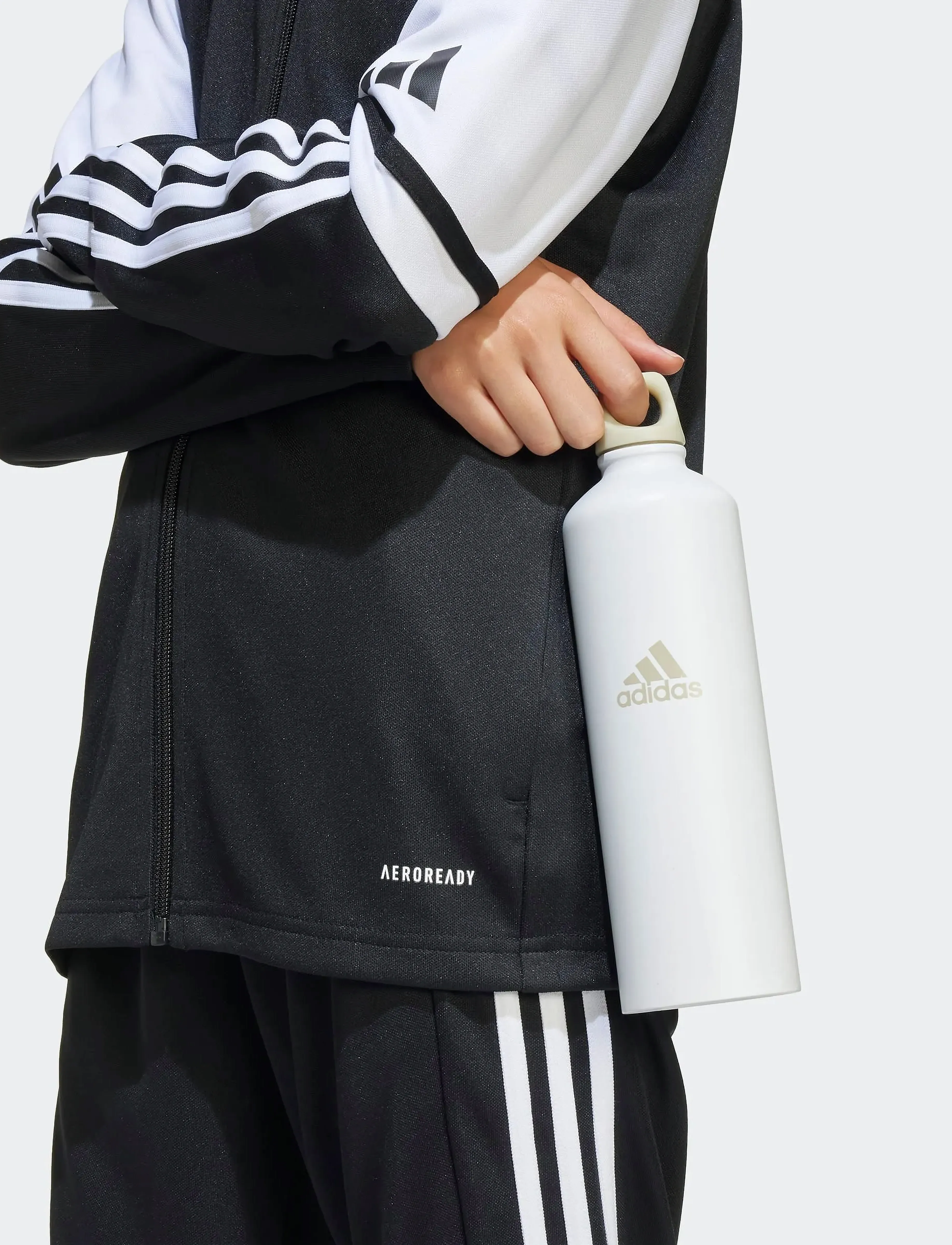 adidas Performance - SQ25 TR JKT Y - sweatshirts - black/white - 5