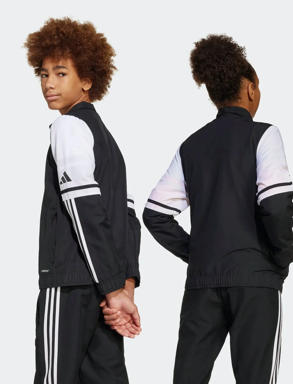 adidas Performance - SQ25 PRE JKTY - dressipluusid - black/white - 2