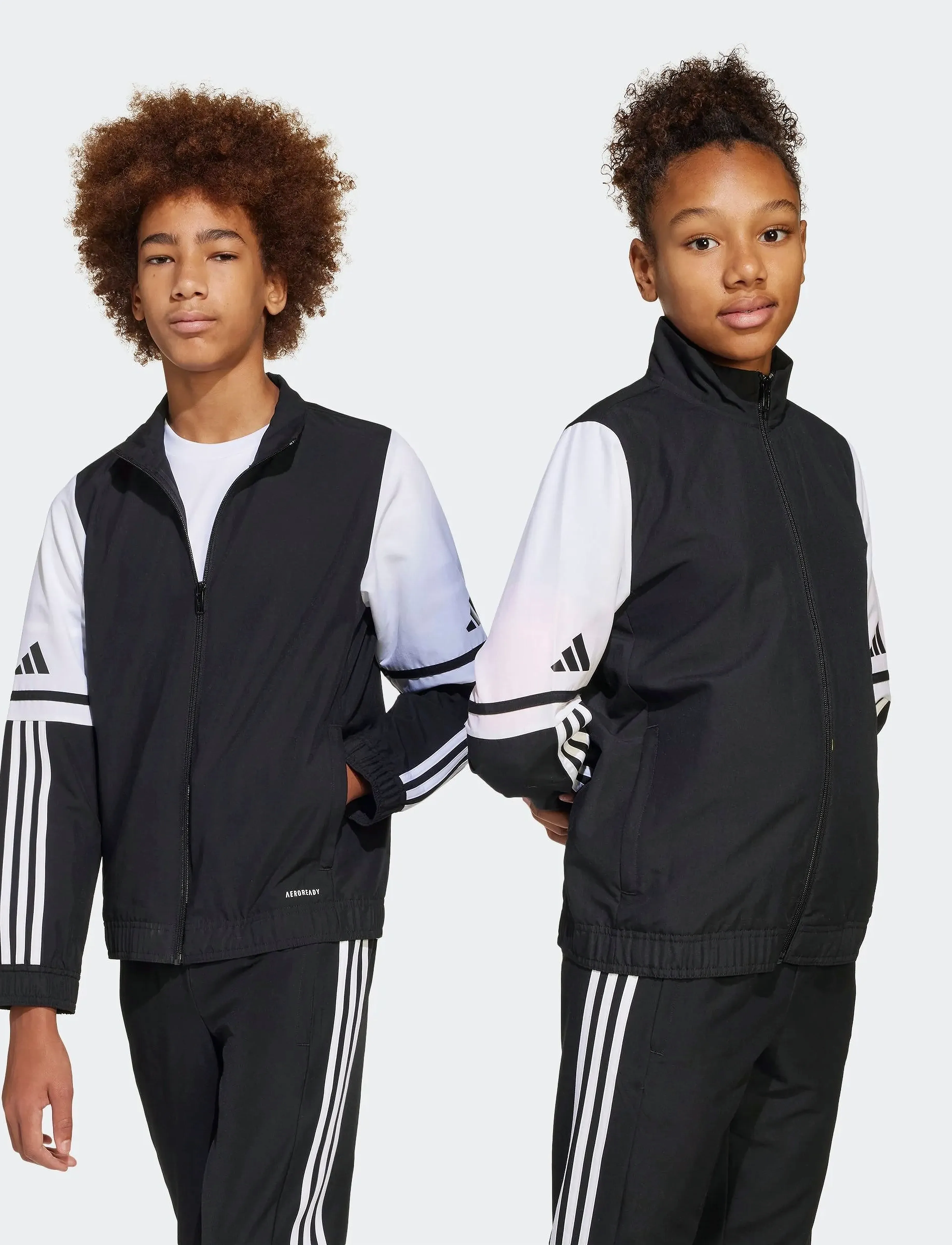 adidas Performance - SQ25 PRE JKTY - swetry - black/white - 5